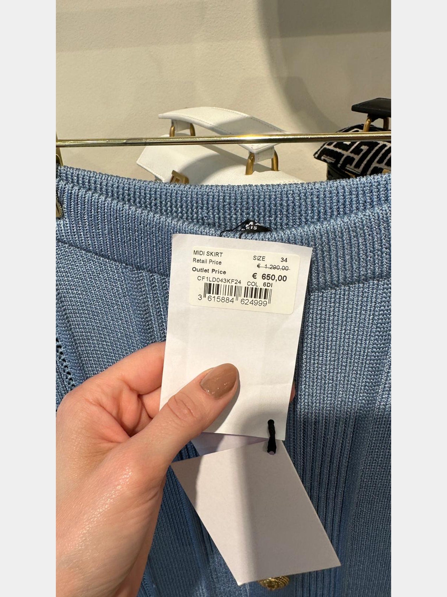 Balmain Midi SkirtBalmain