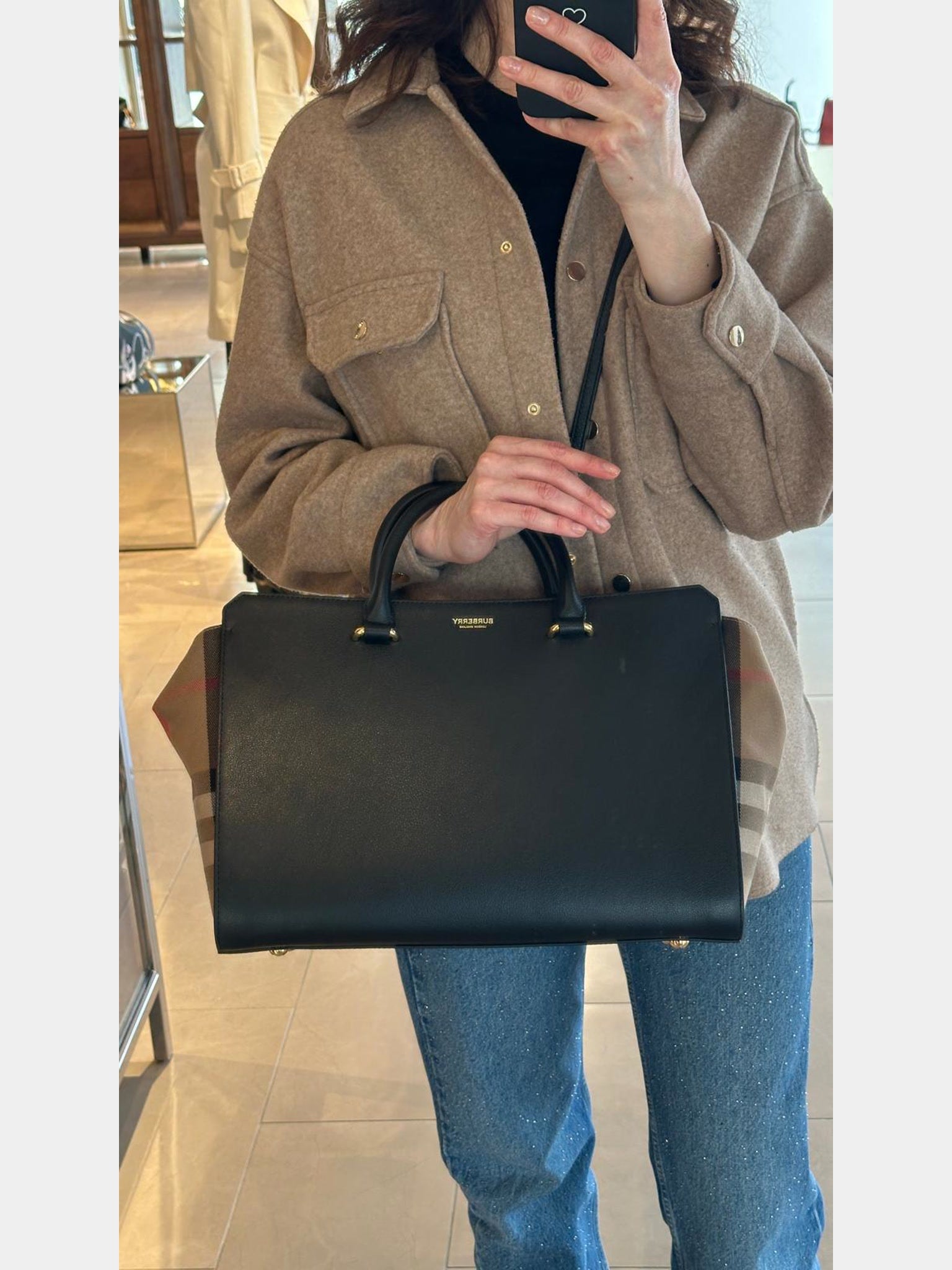Burberry Banwell black Tote BagBurberry