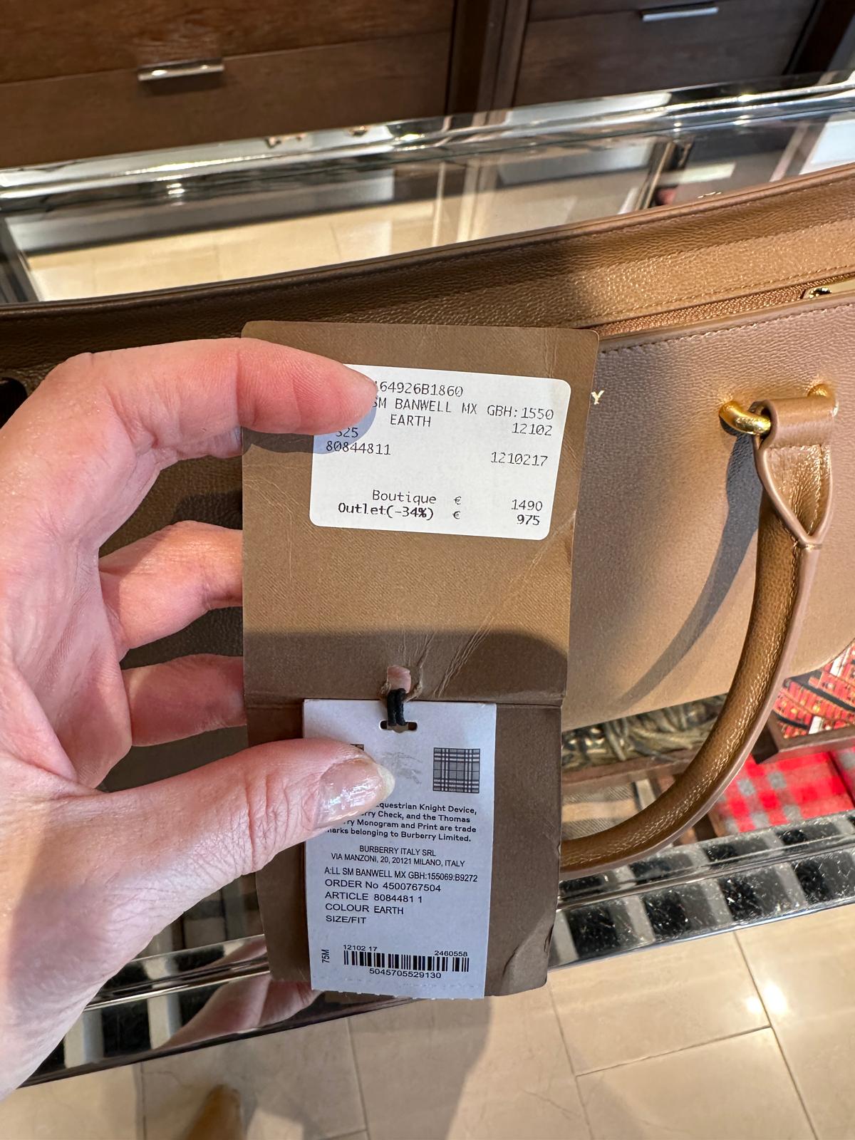 Burberry Banwell grey BagBurberry