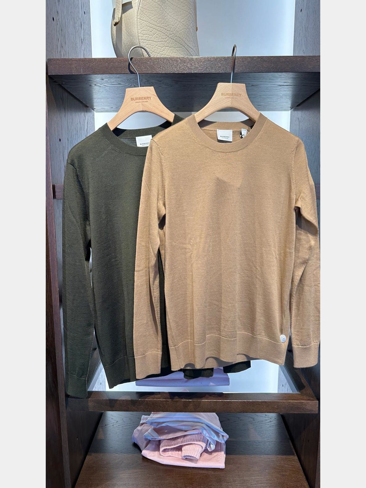 Burberry Camel SweaterBurberry
