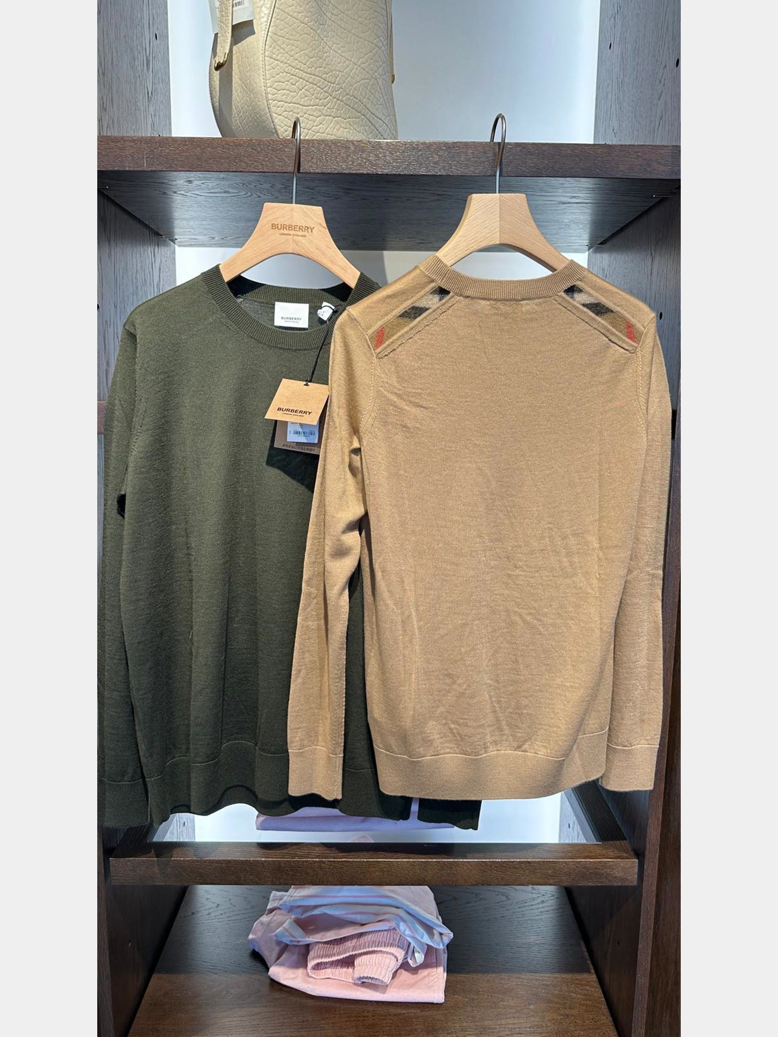 Burberry Camel SweaterBurberry