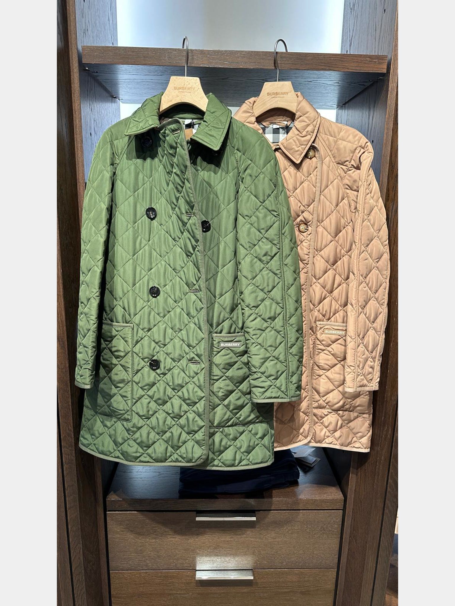 Burberry coat beigeBurberry