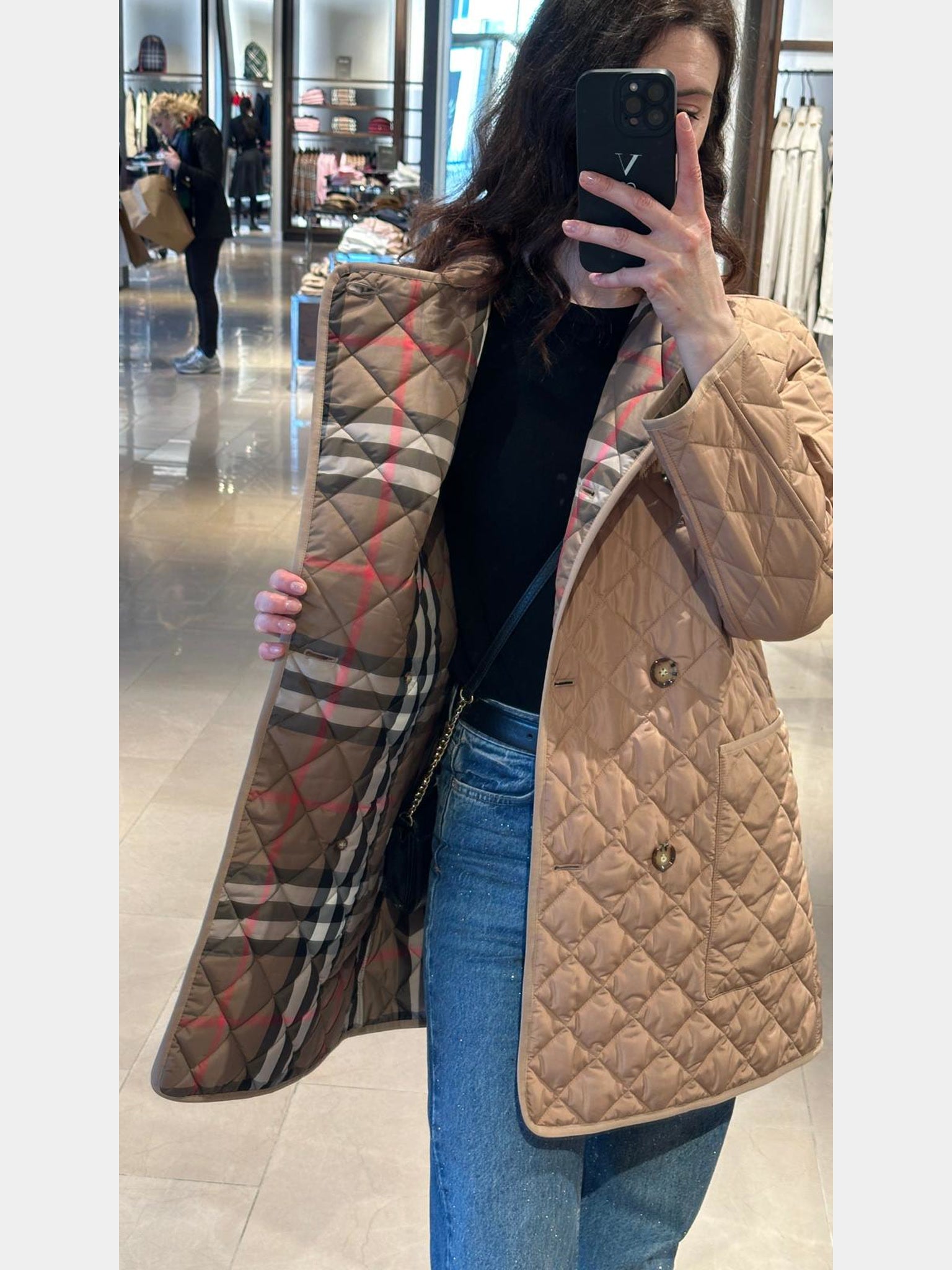 Burberry coat beigeBurberry