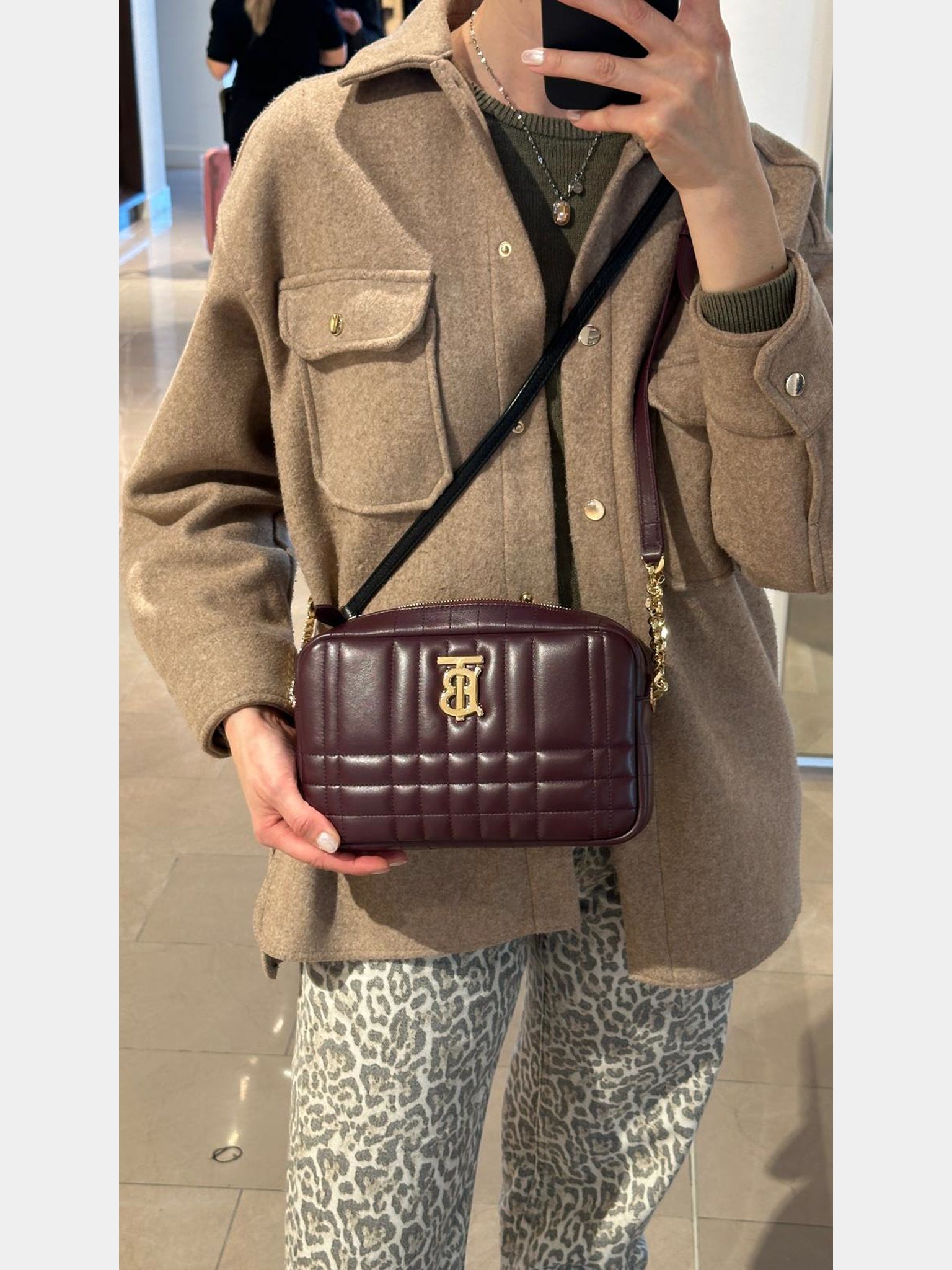 Burberry Crossbody bag MaroonBurberry