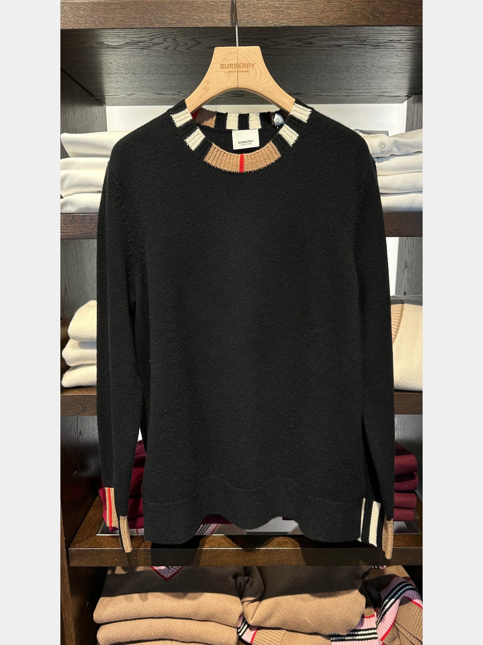 Burberry Eyre WC Black SweaterBurberry