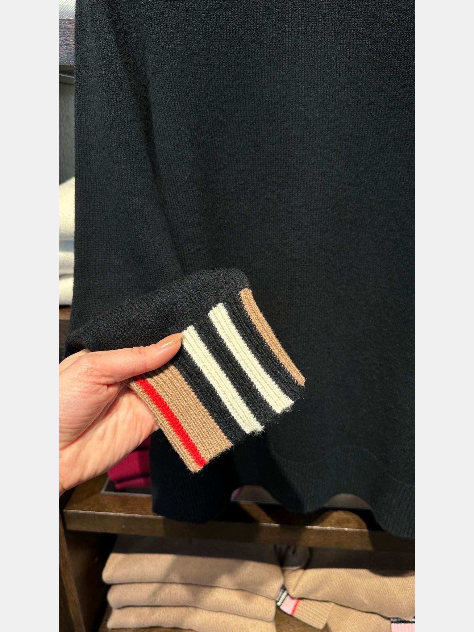 Burberry Eyre WC Black SweaterBurberry