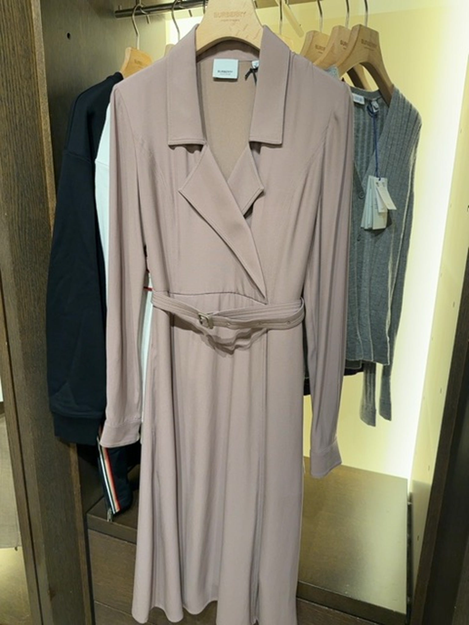 Burberry Grey MinkBurberry