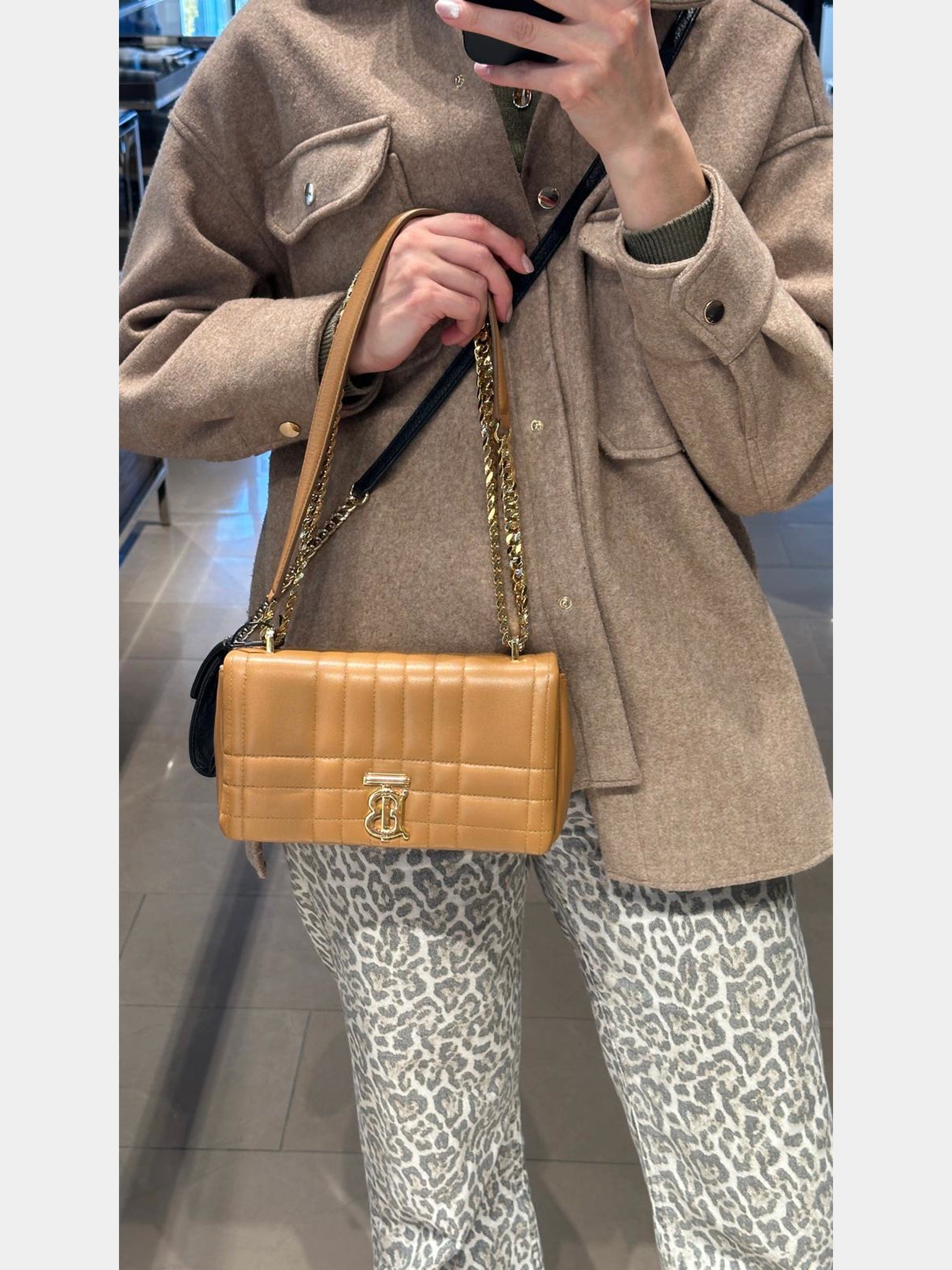 Burberry Lola Marple Brown BagBurberry
