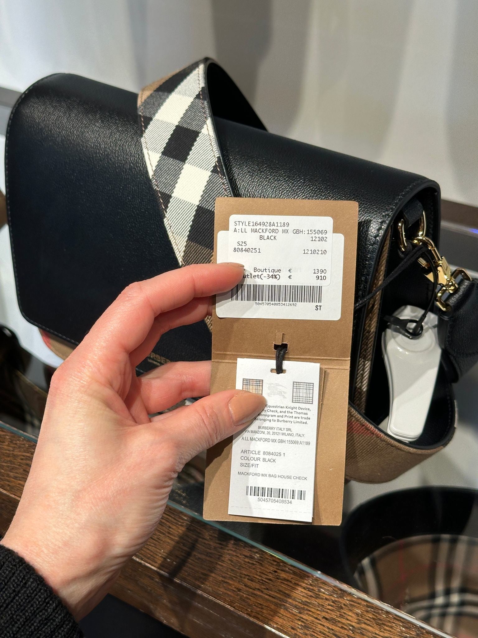 Burberry MACKFORD bagBurberry