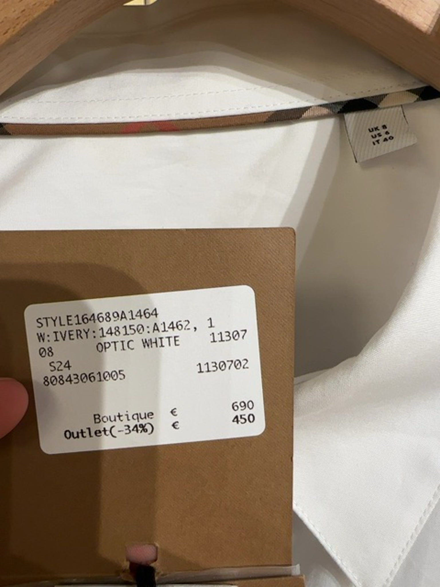 Burberry Optic WhiteBurberry