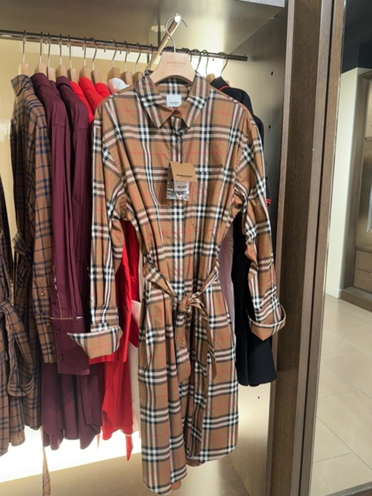 Burberry Taupe Brown IP 11307Burberry