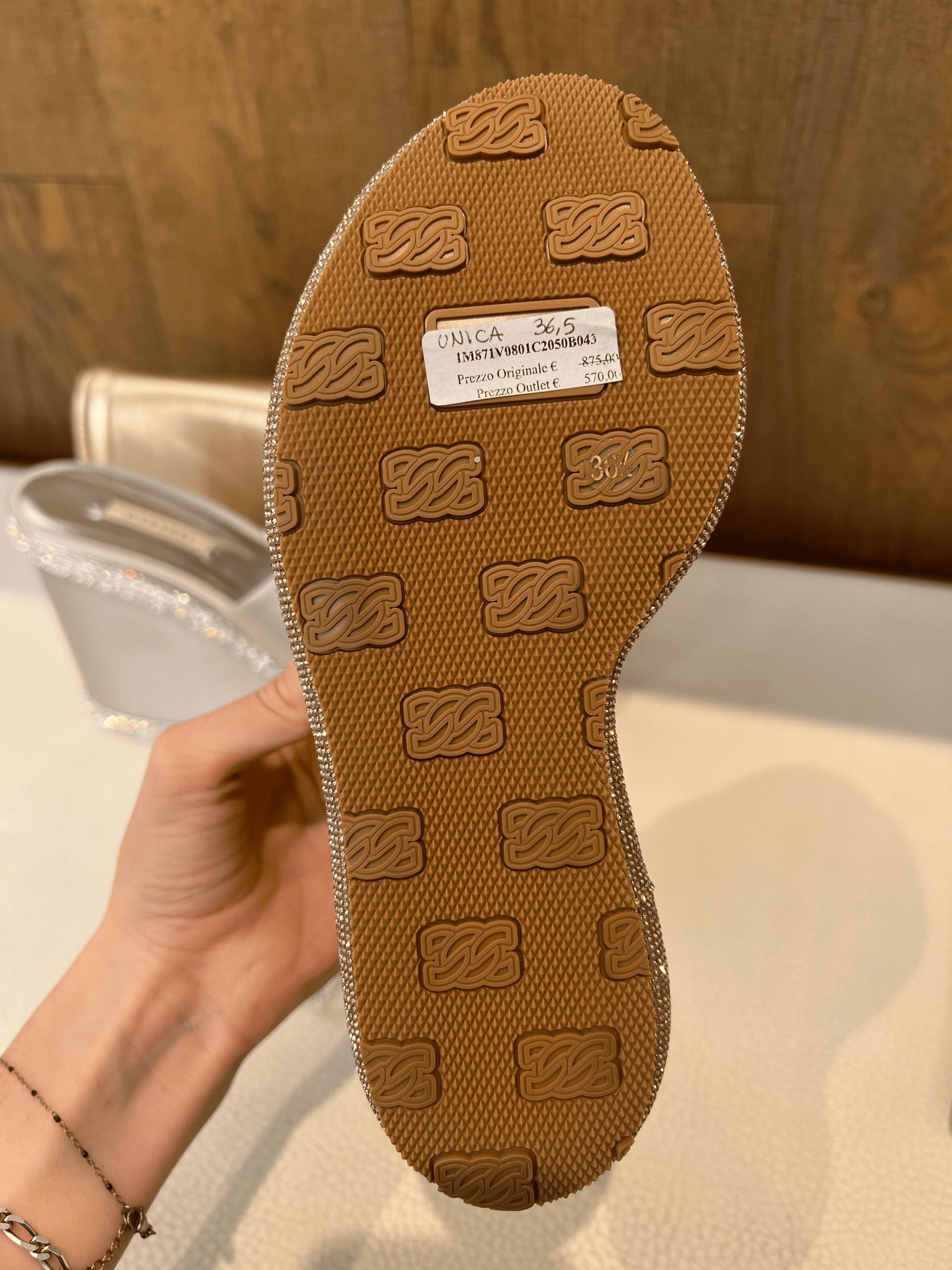 Casadei Brown PlatformsCasadei