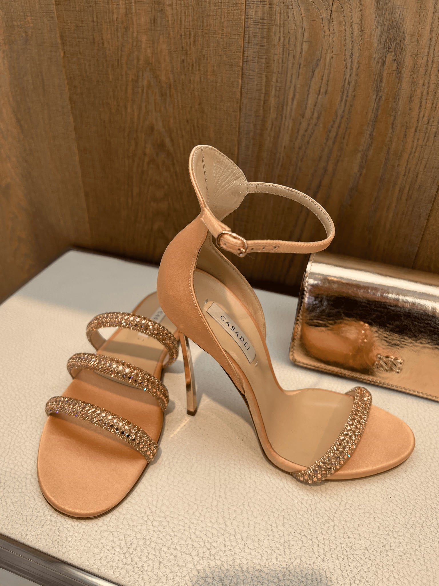Casadei Cream FlatsCasadei
