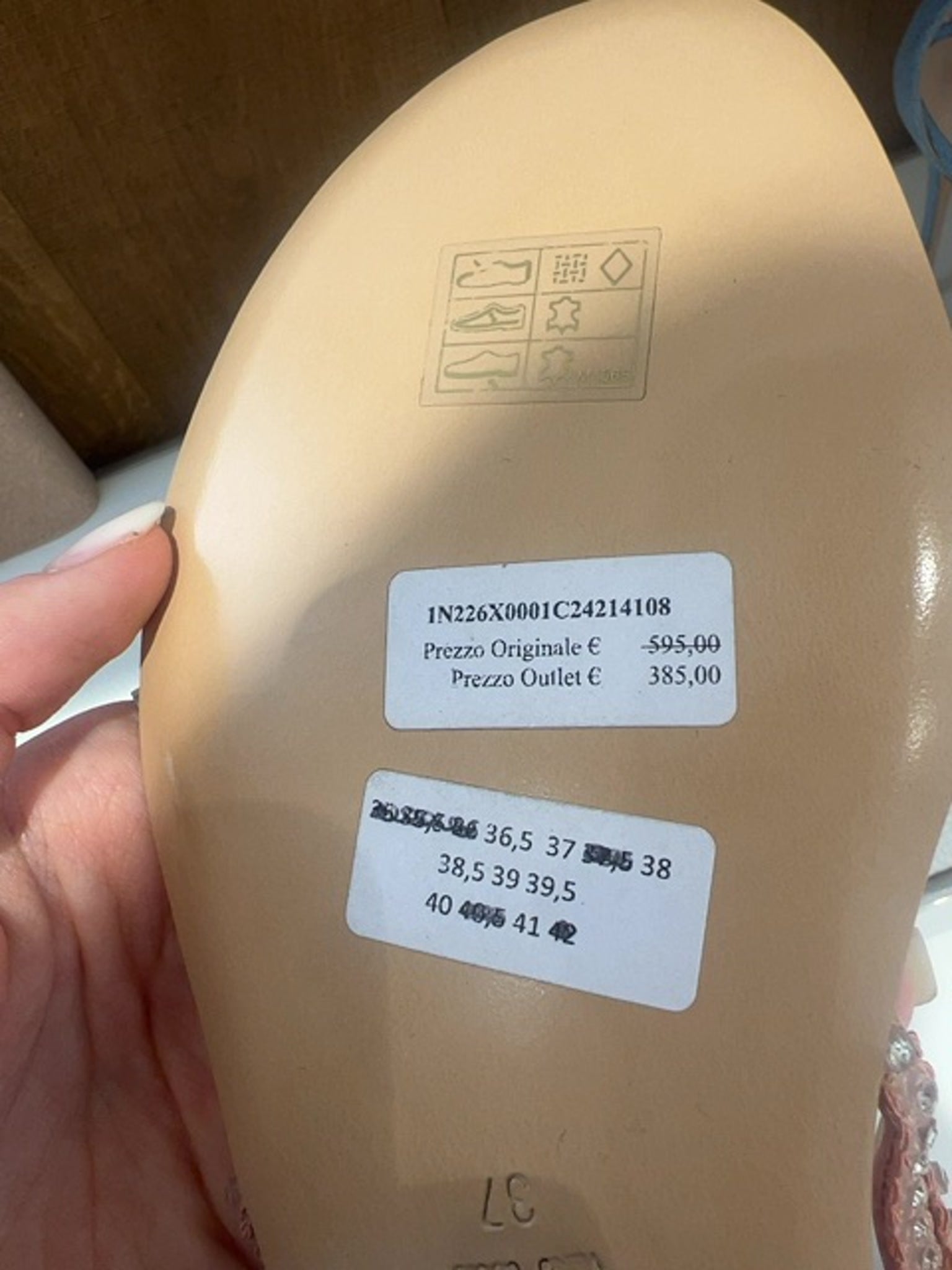 Casadei Damskie sandały japonki różoweCasadei