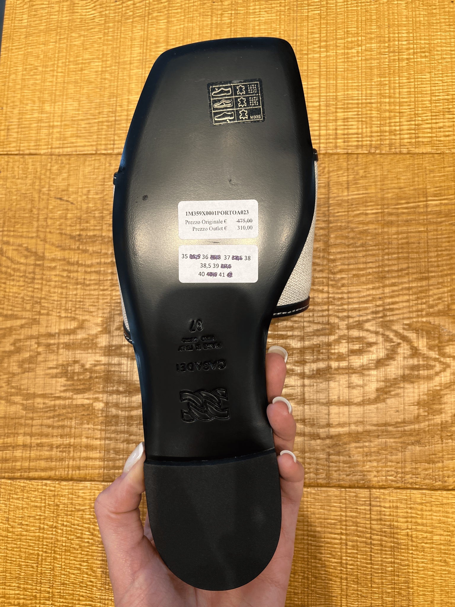 Casadei Klapki Damskie PortoaCasadei