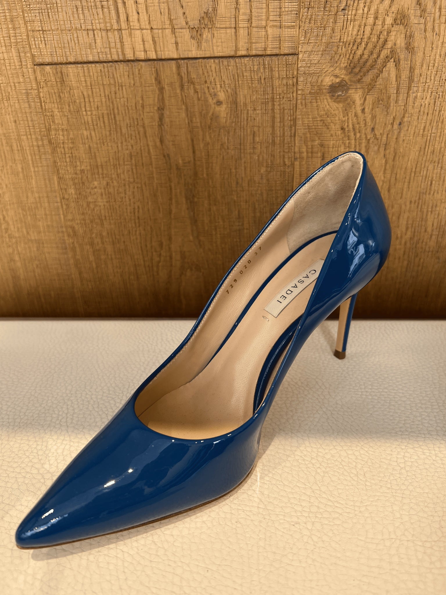 Casadei Navy Blue HeelsCasadei