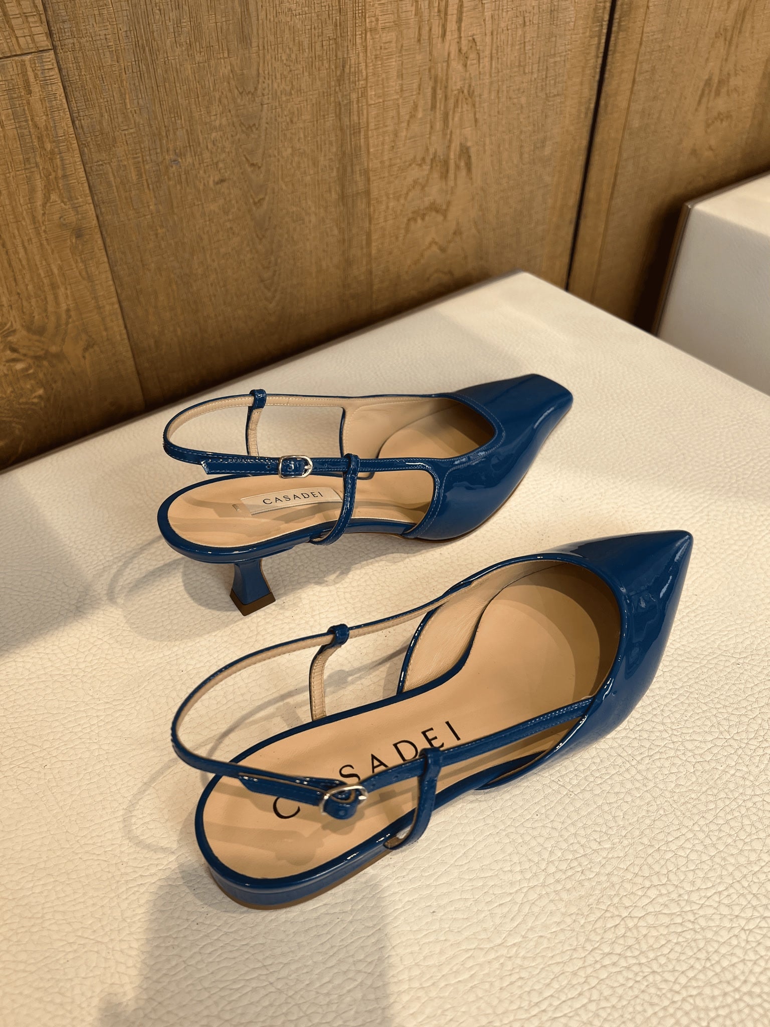 Casadei Navy Blue PumpsCasadei