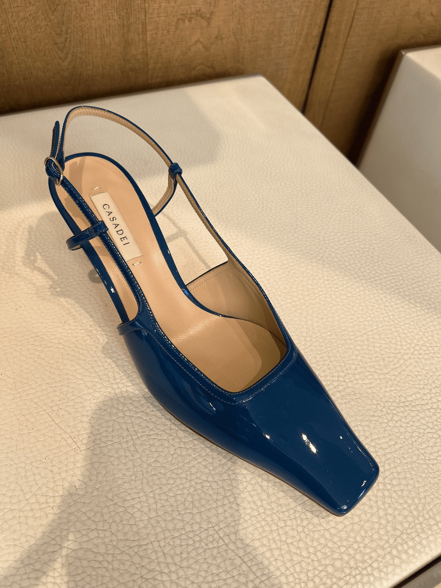 Casadei Navy Blue SandalsCasadei