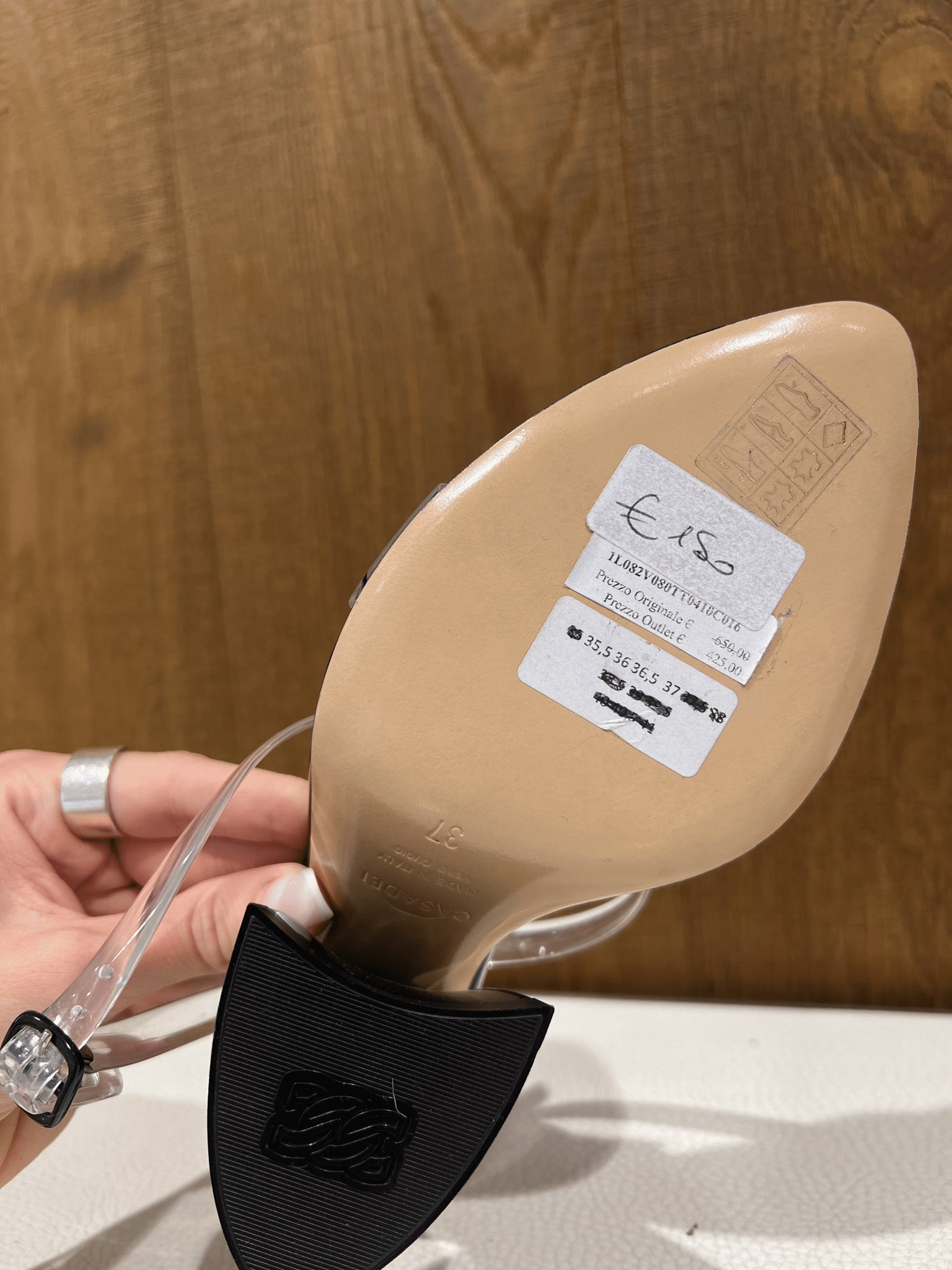 Casadei szpilki damskie beżowe 1L082V080TT041BCO16Casadei