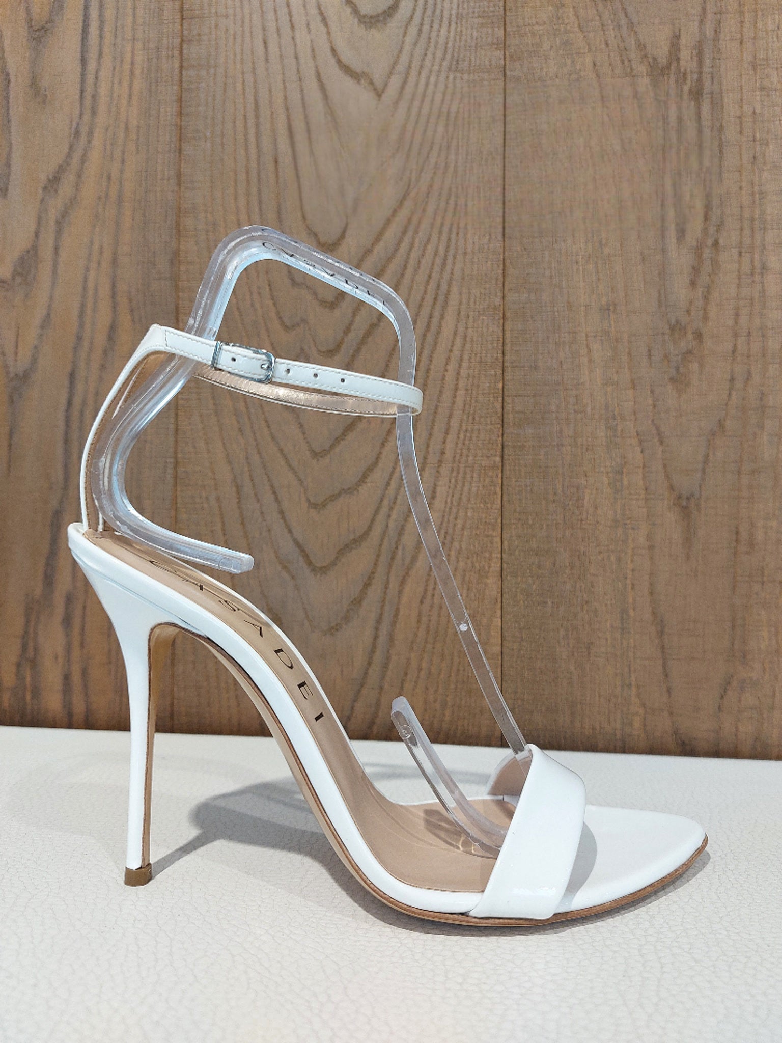 Casadei White SandalsCasadei