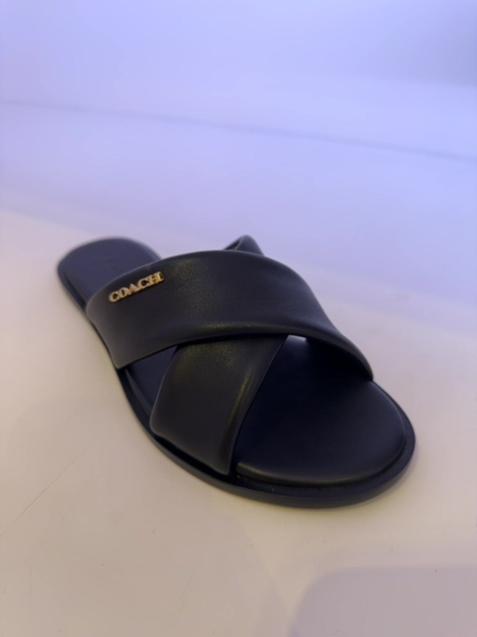 Coach BLK slippersCoach