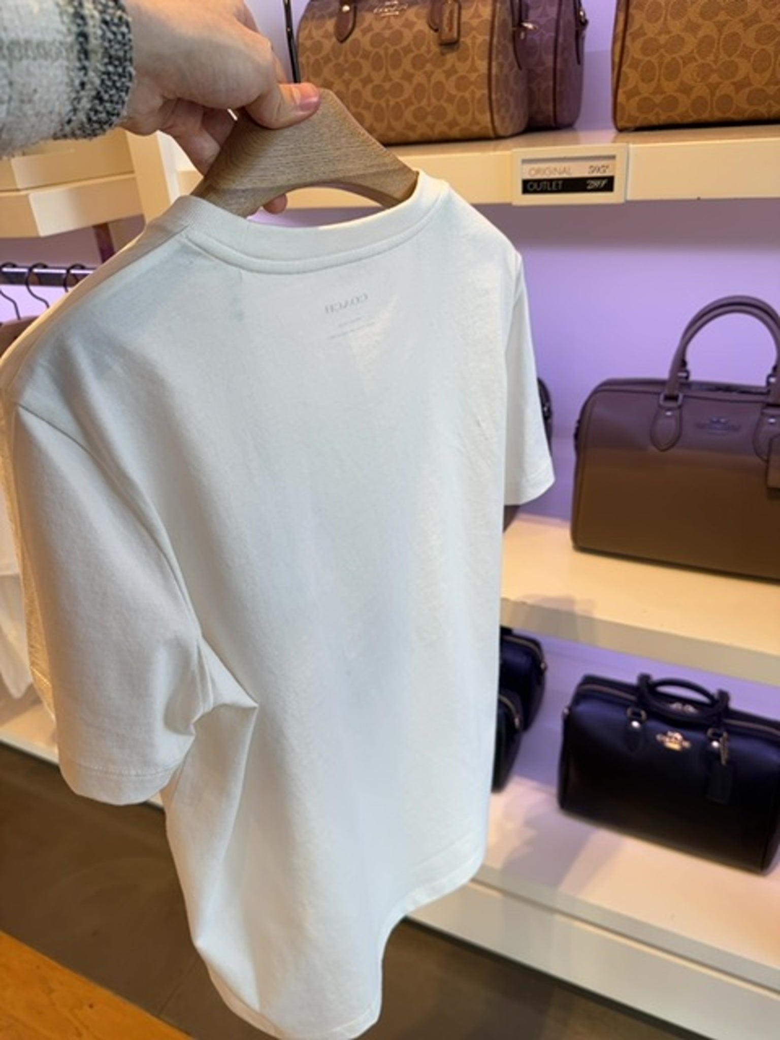 Coach BTTRFLY CLASSIC TEECoach