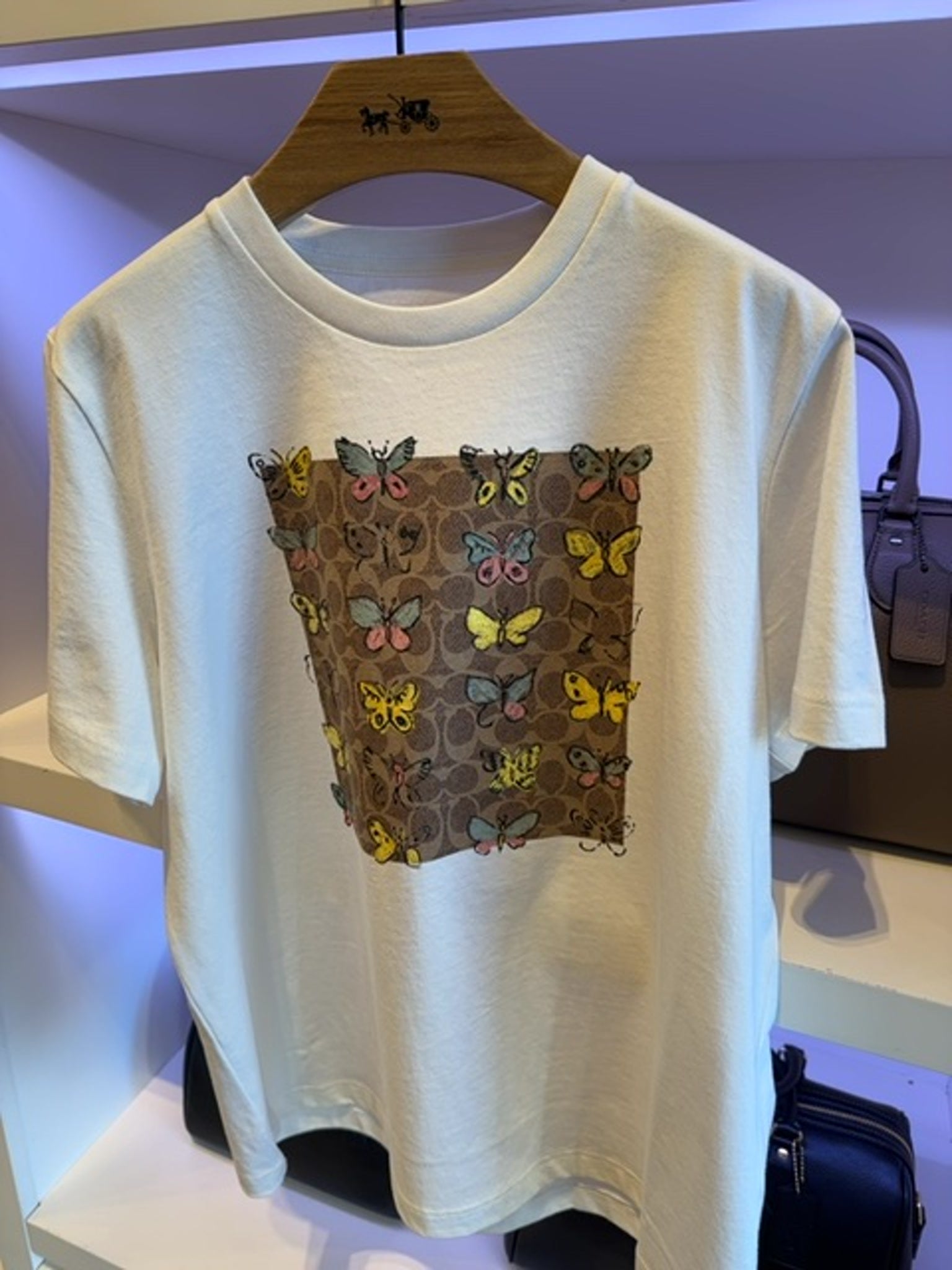 Coach BTTRFLY CLASSIC TEECoach