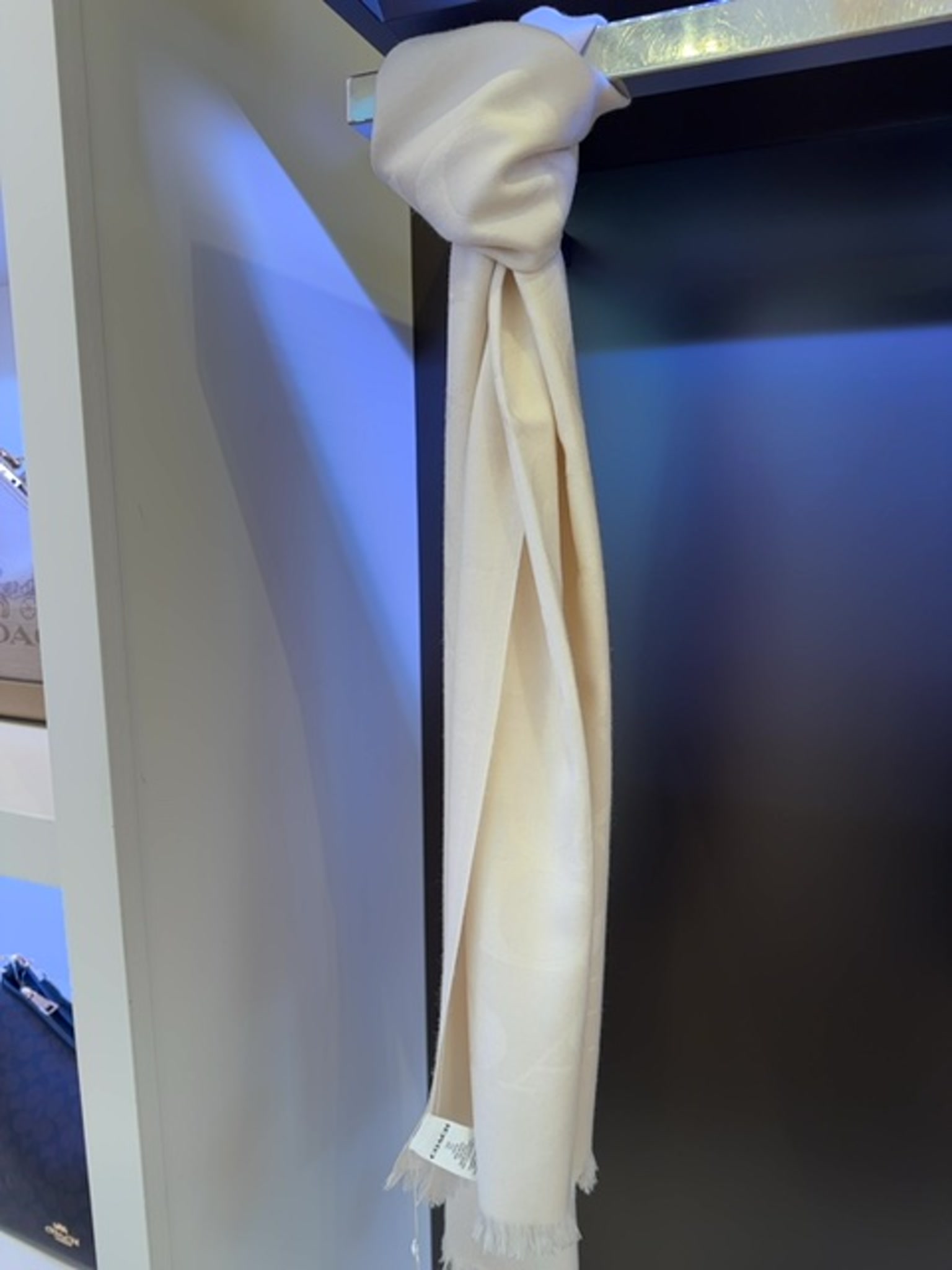 Coach cream scarveCoach