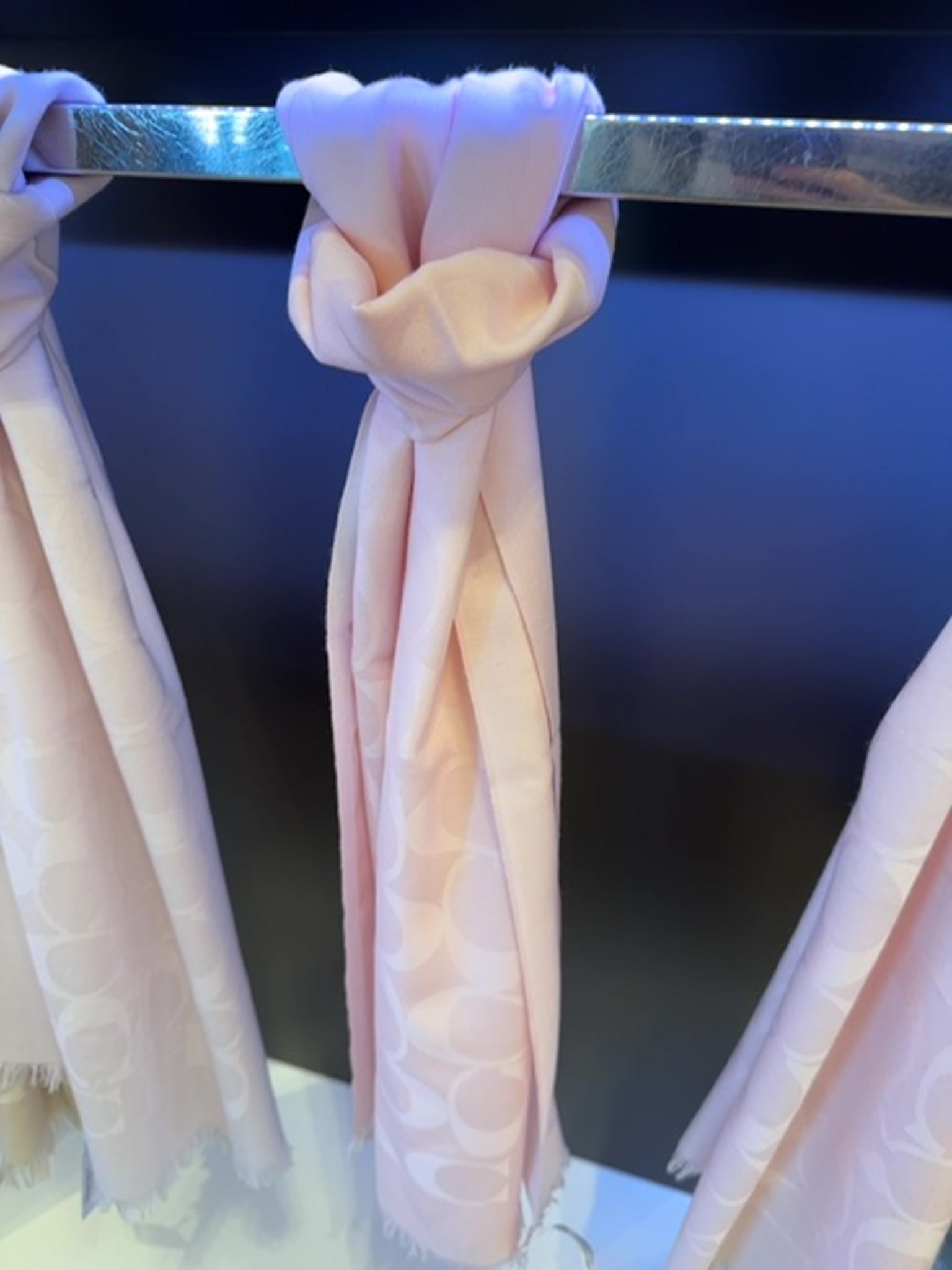 Coach pink scarvesCoach