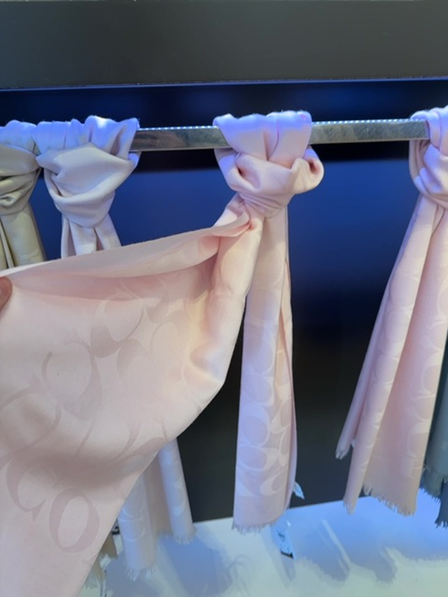 Coach pink scarvesCoach