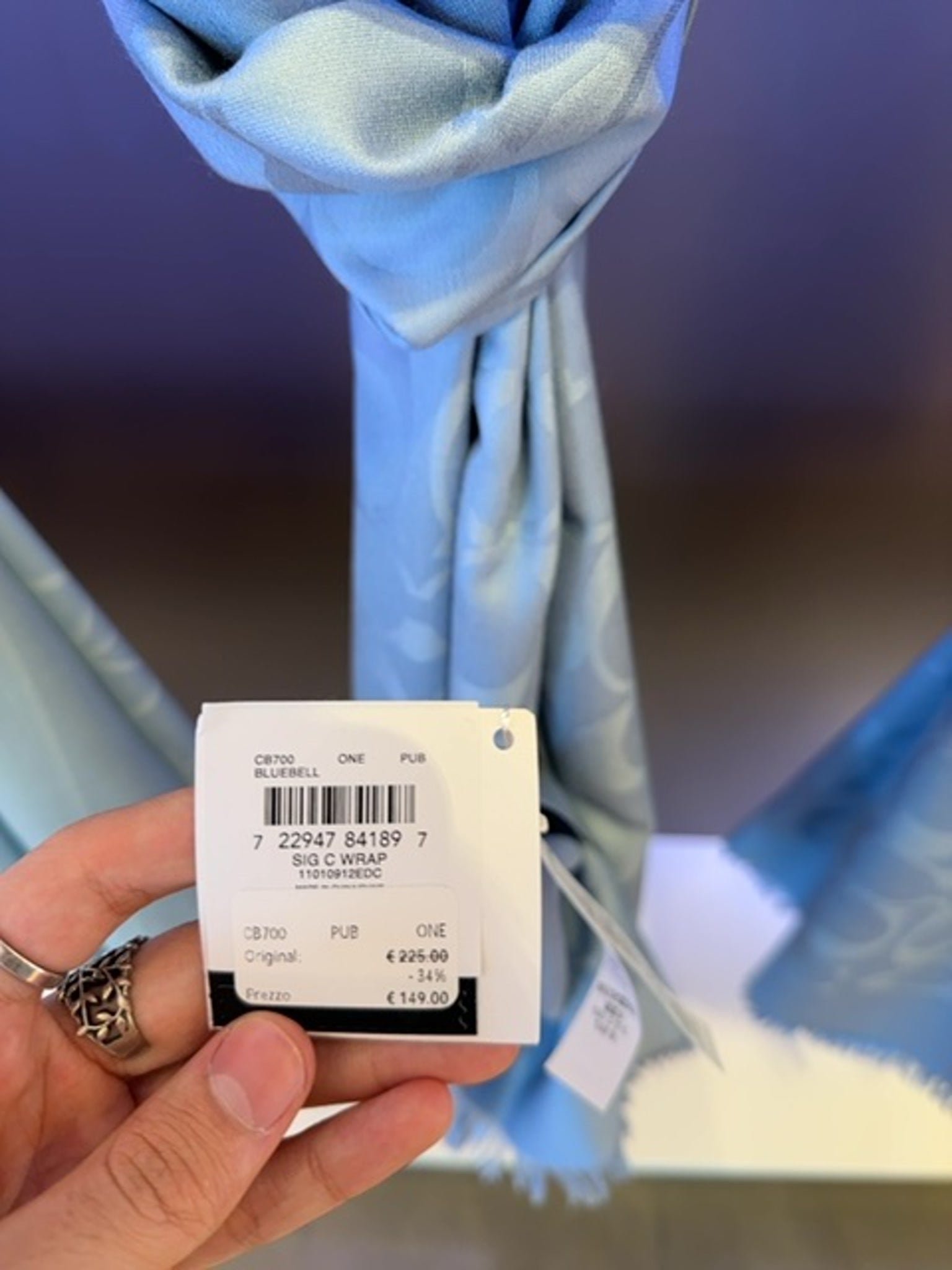 Coach scarve light greyCoach