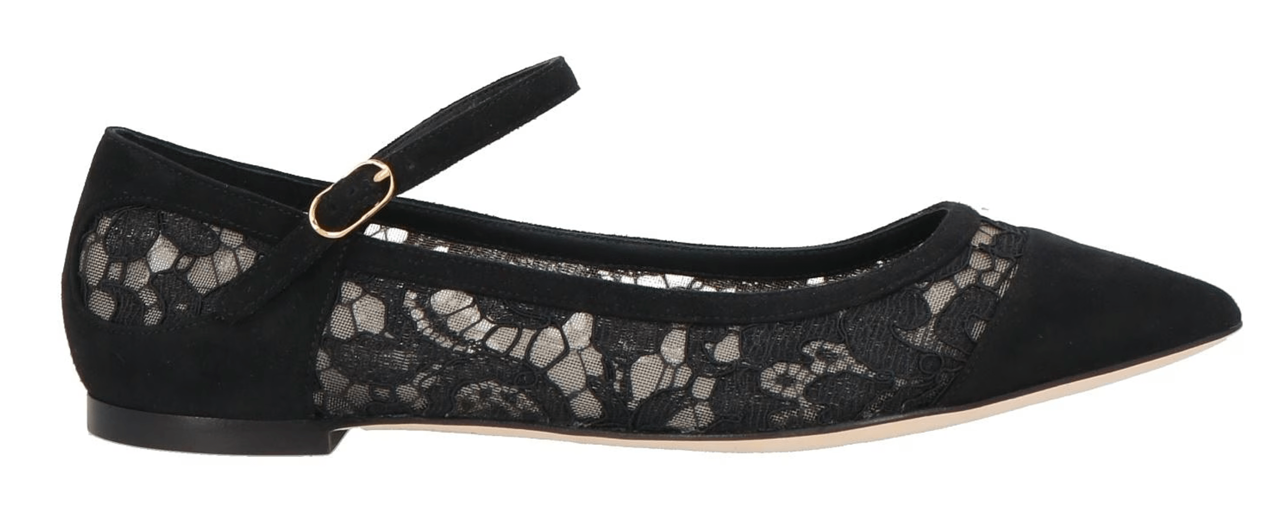 Dolce & Gabbana Ballerina Suede Pizzo TaorminaDolce & Gabbana