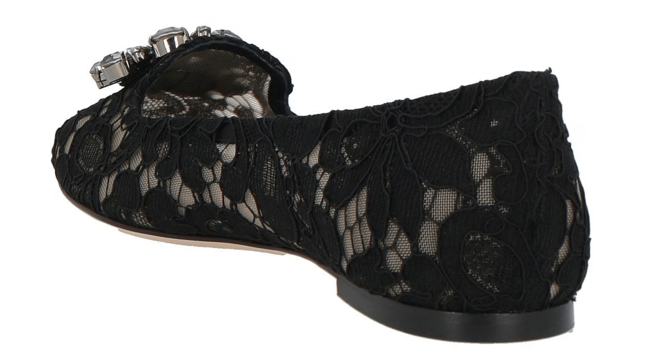 Dolce & Gabbana Ballerina Suede+Pizzo TaorminaDolce & Gabbana