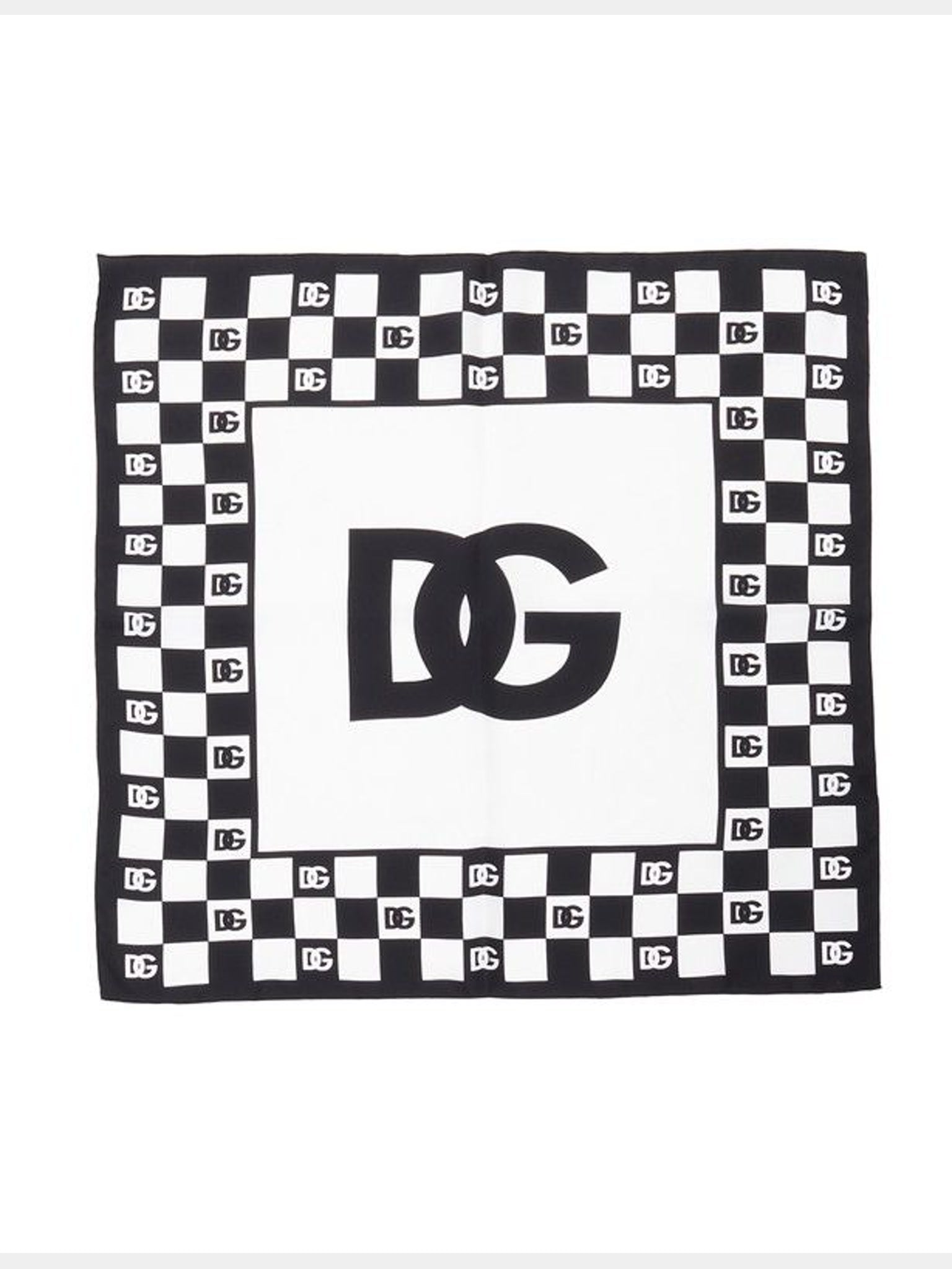 Dolce & Gabbana Bandana 50x50 StampataDolce & Gabbana