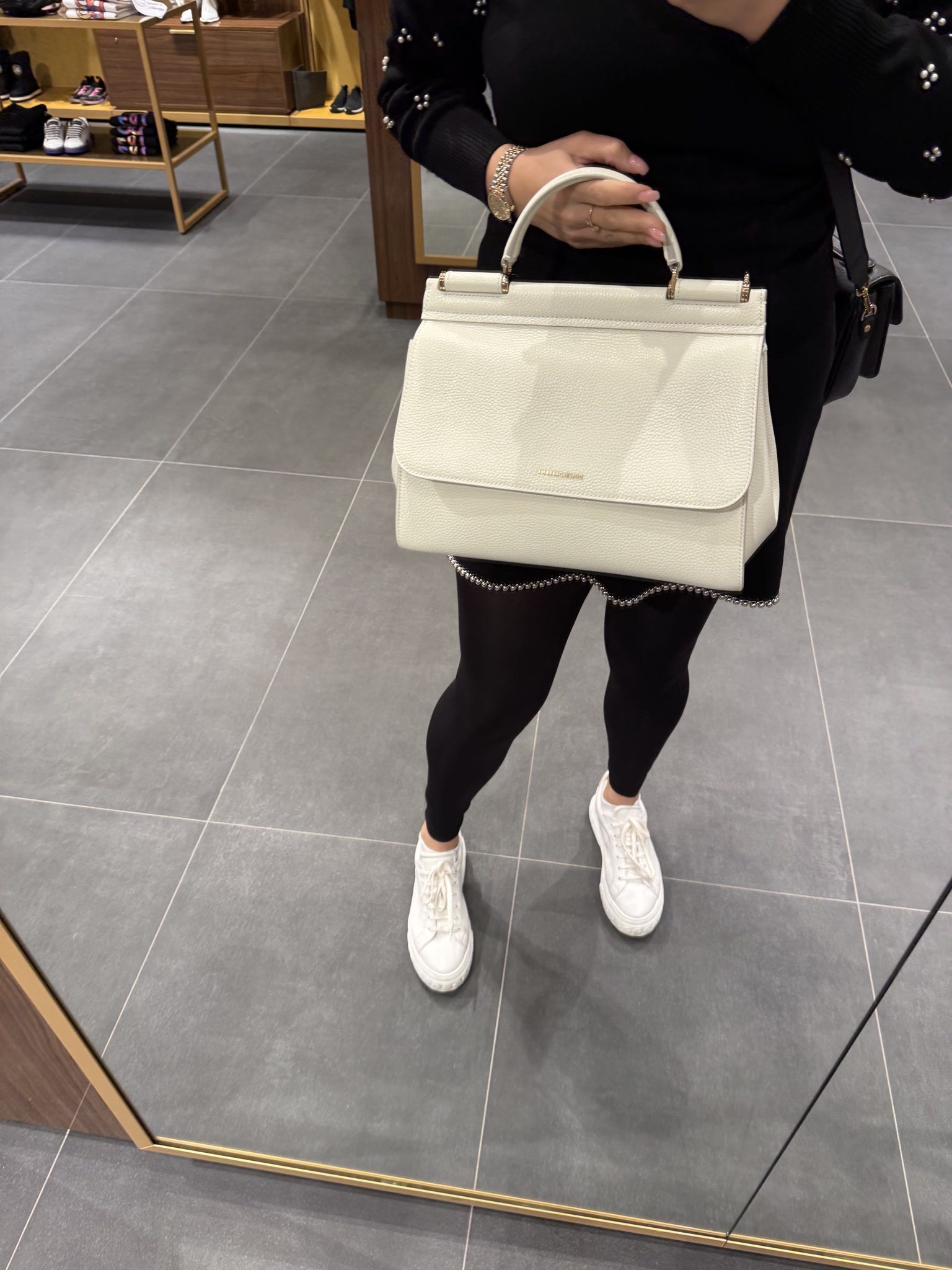 Dolce & Gabbana Borsa Shopping Bottolato VelurDolce & Gabbana