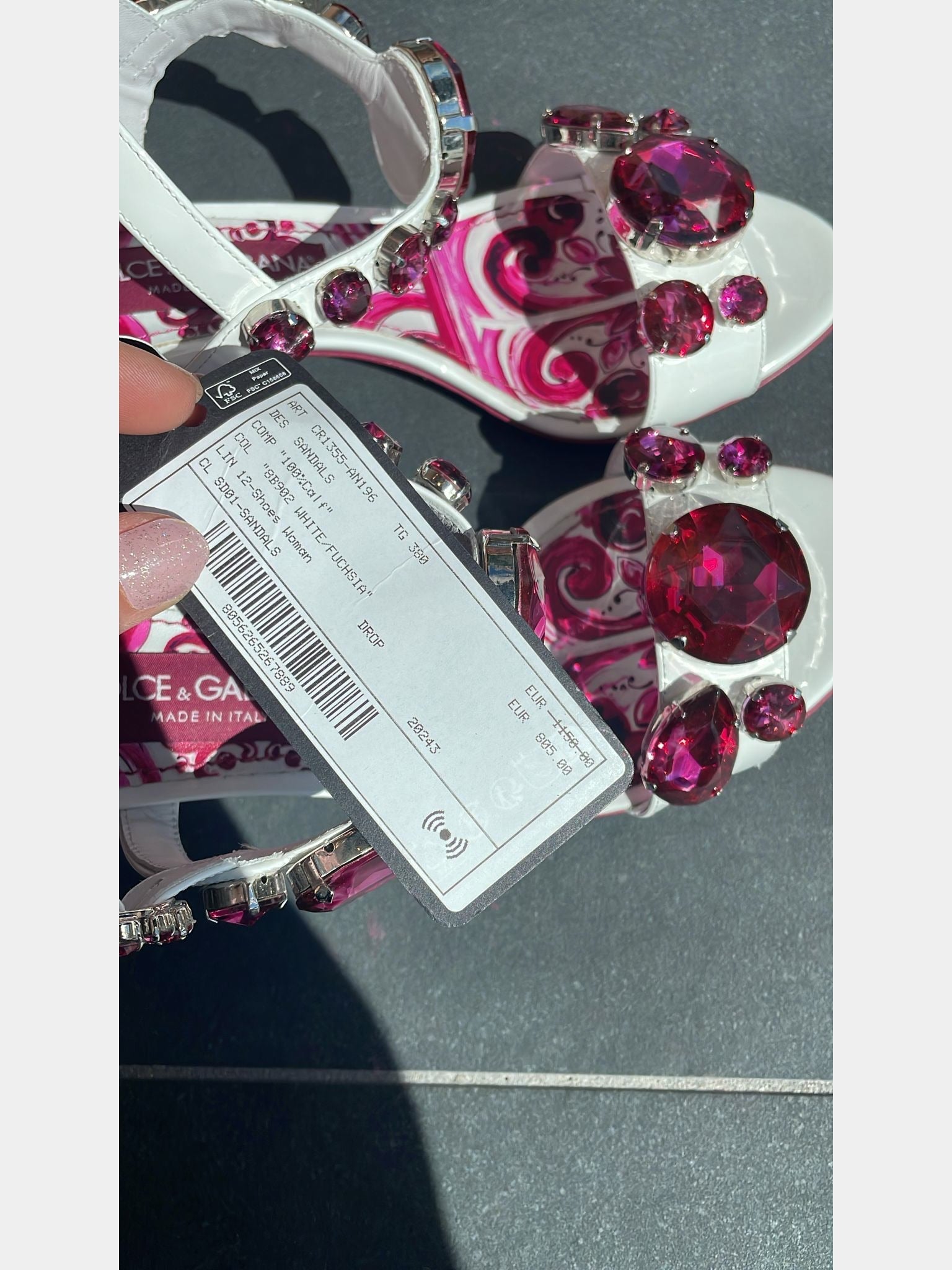 Dolce & Gabbana Cruise SandalDolce & Gabbana