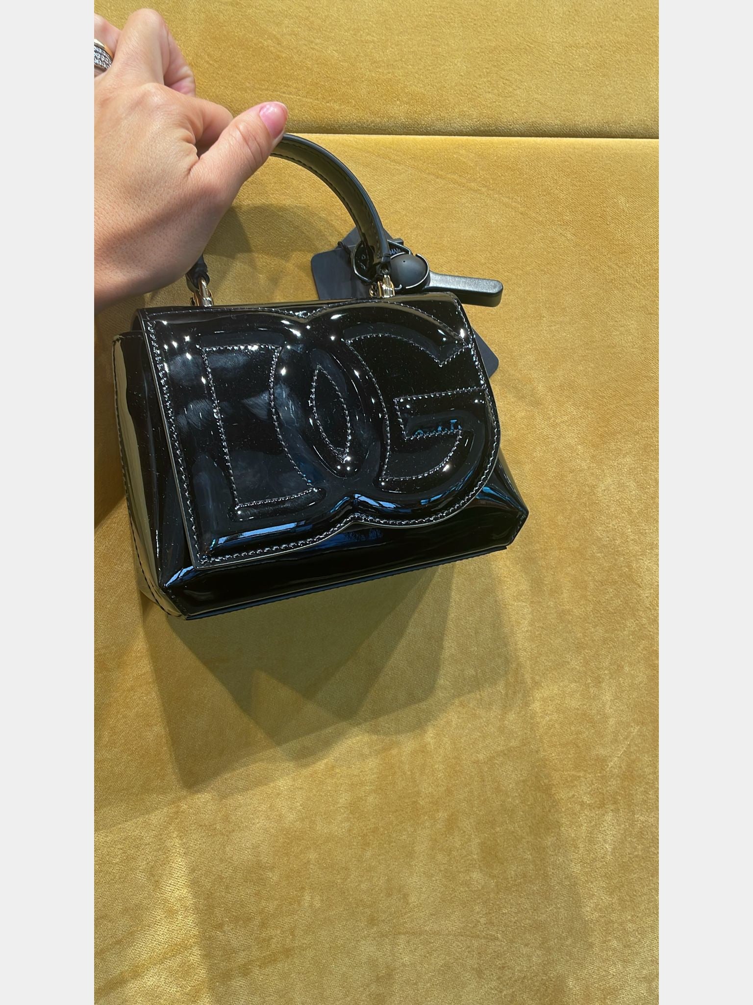 Dolce & Gabbana Damska torebka do ręki czarnaDolce & Gabbana