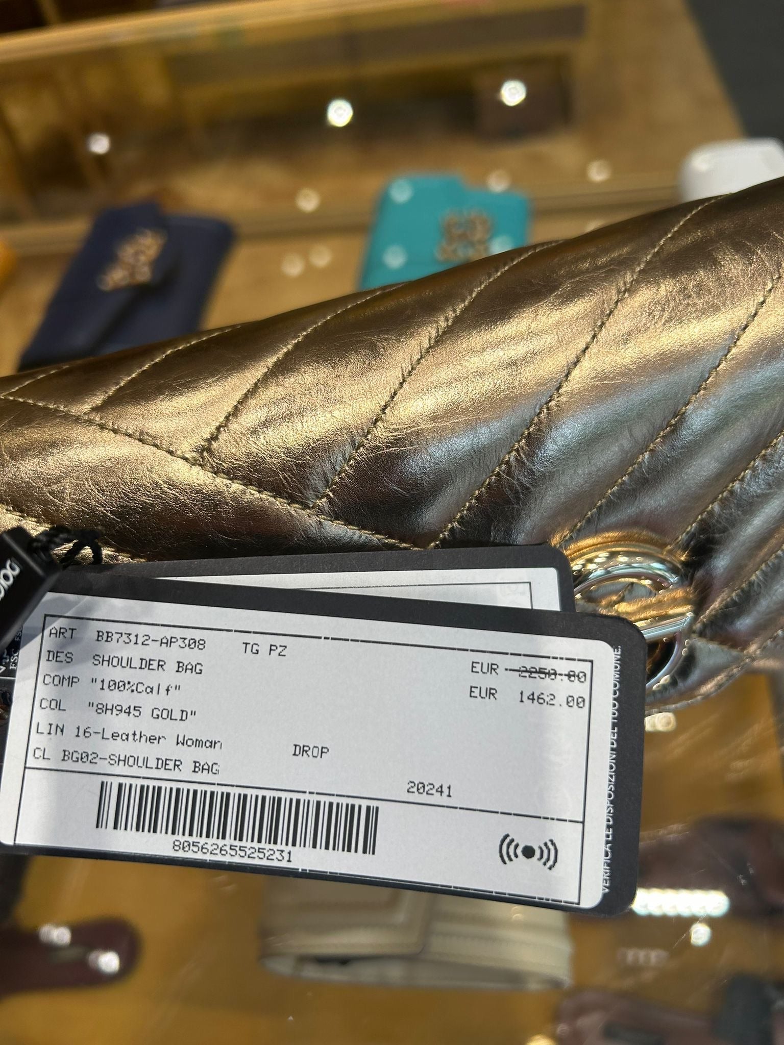 Dolce & Gabbana Damska Torebka na Ramię GoldDolce & Gabbana