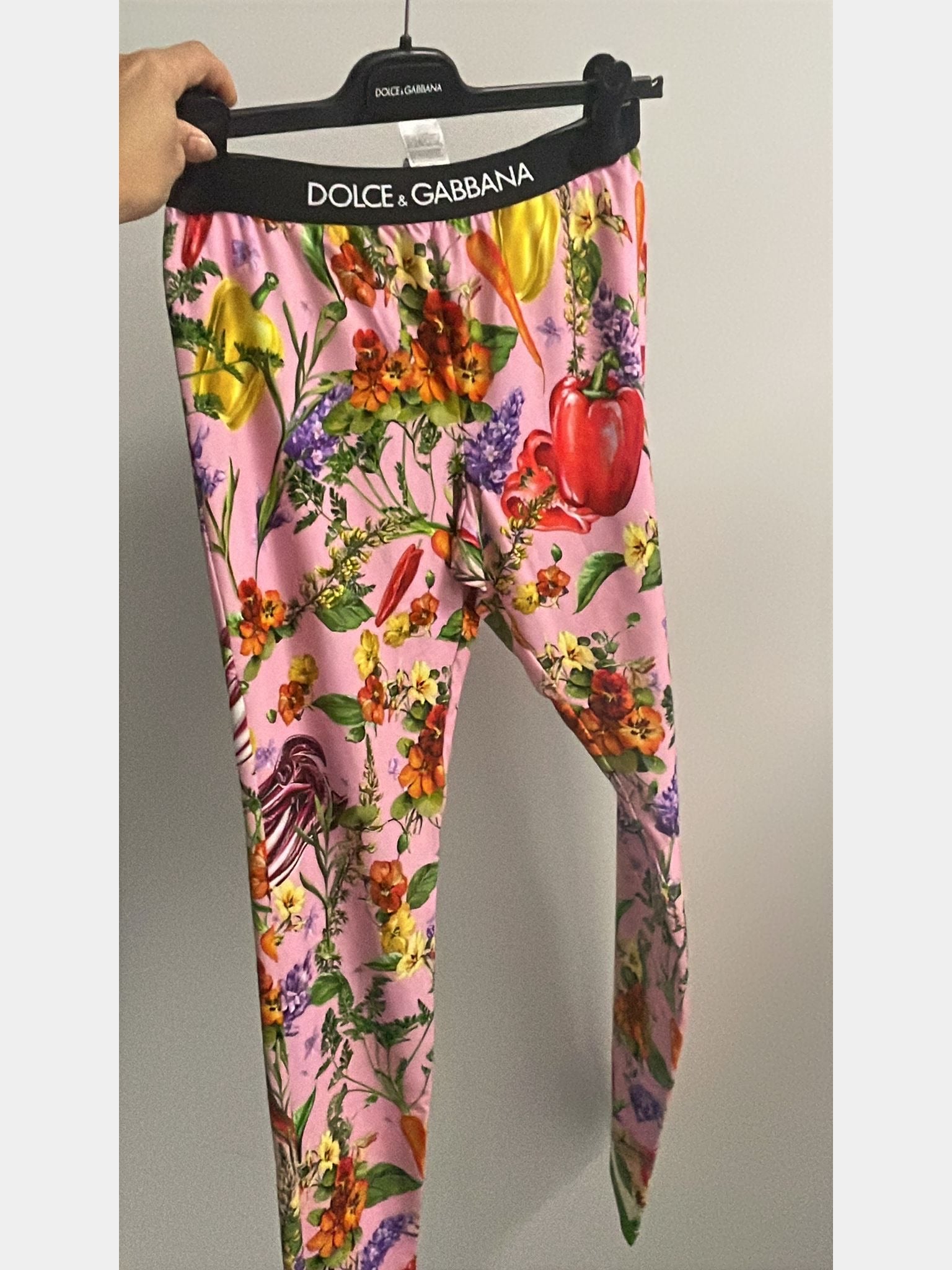Dolce & Gabbana Damskie Legginsy HF4NK Farmer Fdd Rosa L5JP3J - G710SDolce & Gabbana