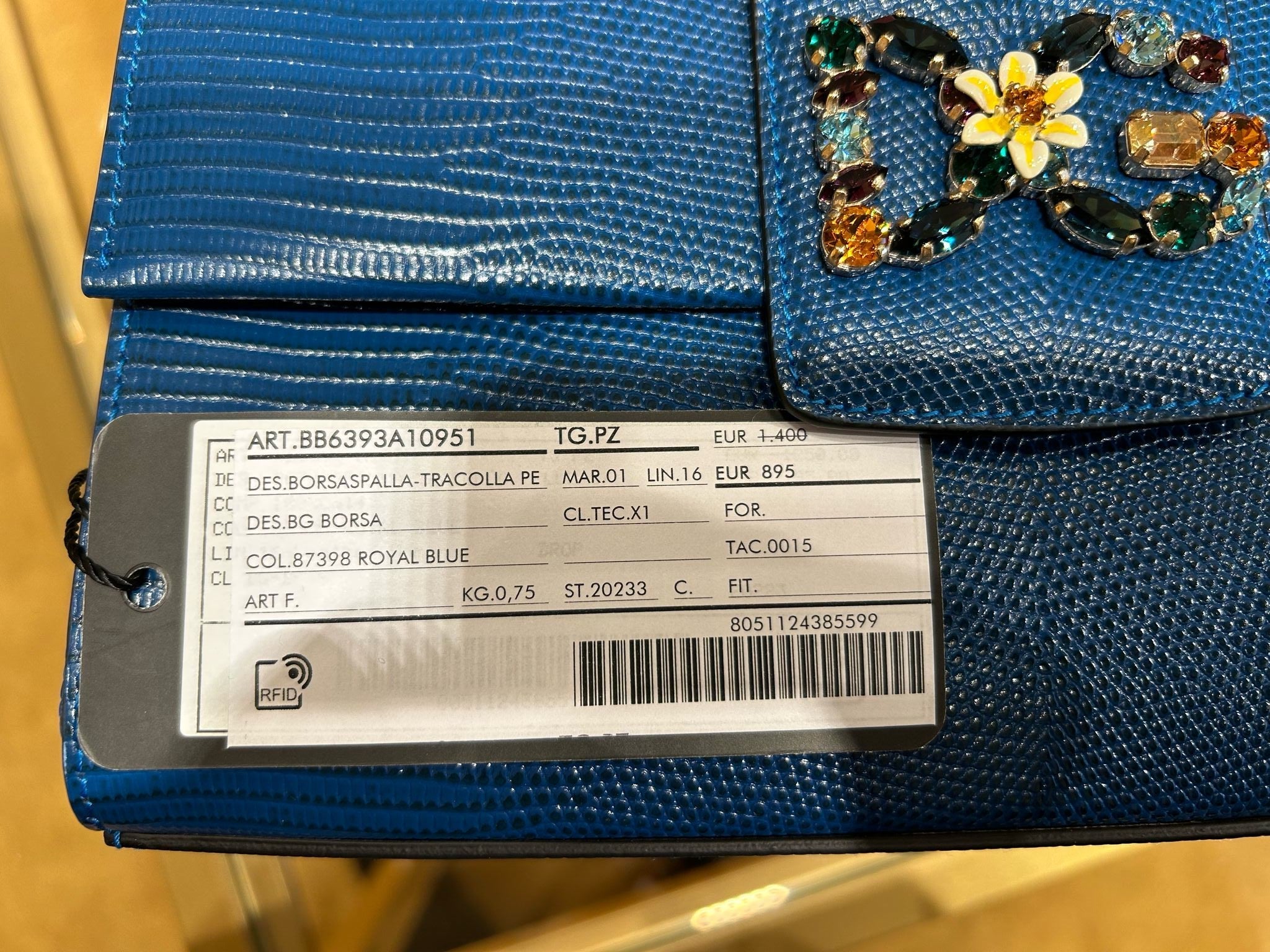 Dolce & Gabbana DESBORSAPALLA TRACOLLA PFDolce & Gabbana