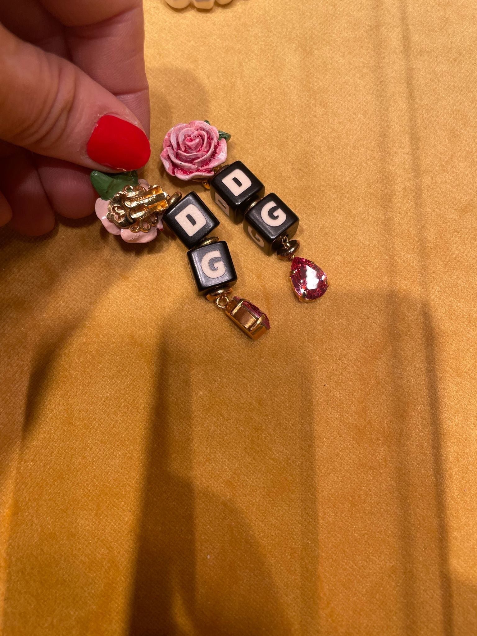 Dolce & Gabbana Floral EarringsDolce & Gabbana