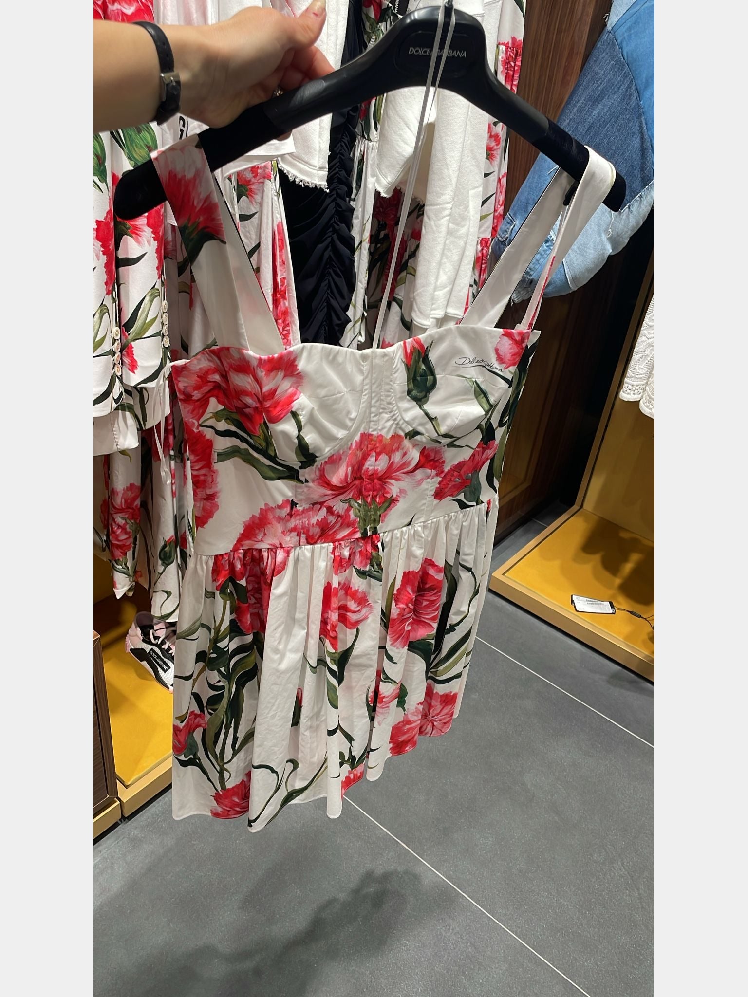 Dolce & Gabbana Floral mini DressDolce & Gabbana