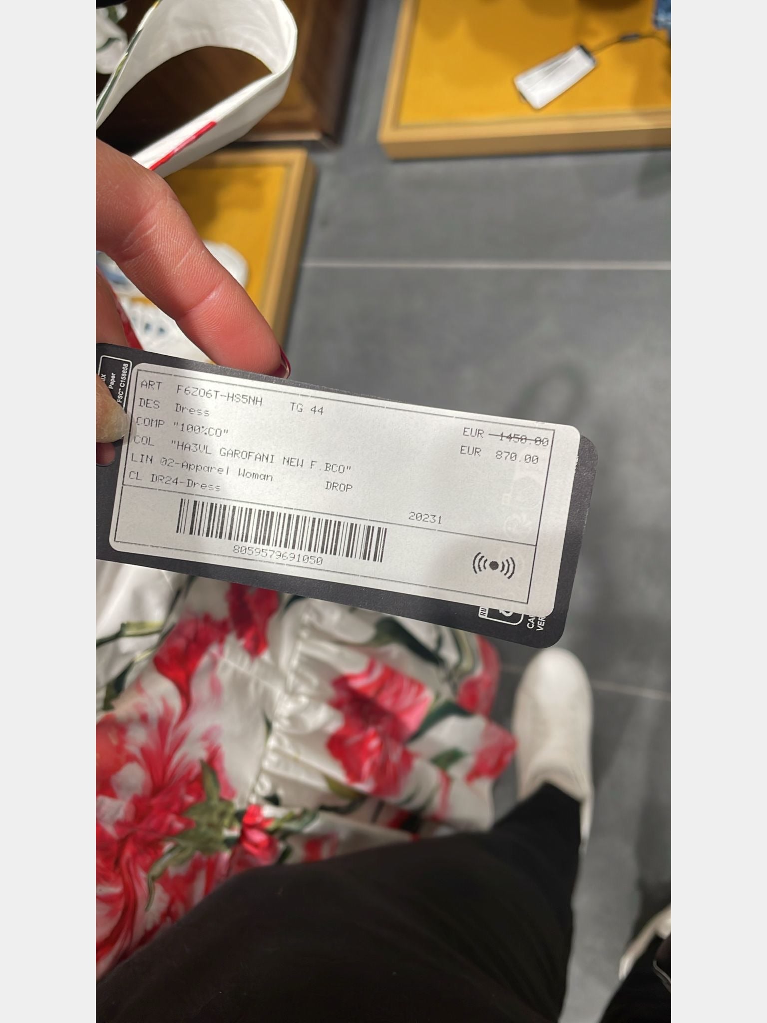 Dolce & Gabbana Floral mini DressDolce & Gabbana