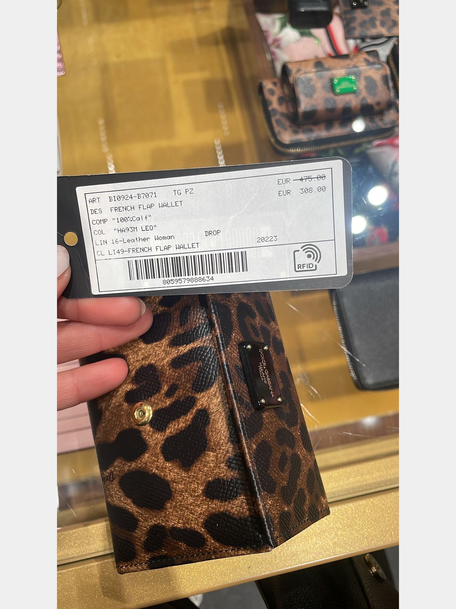 Dolce & Gabbana French Flap WalletDolce & Gabbana