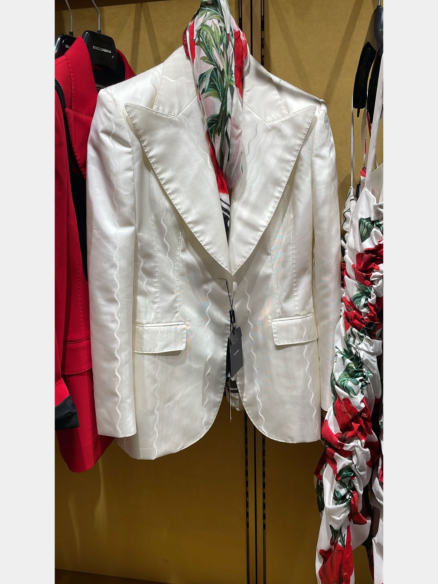 Dolce & Gabbana Giacca white BlazerDolce & Gabbana