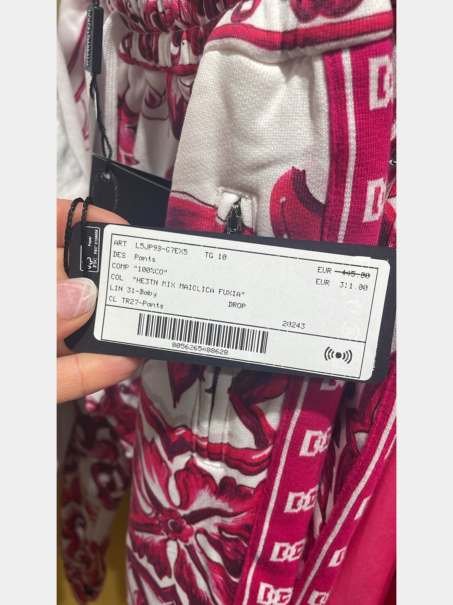 Dolce & Gabbana He3th Mix Maiolica FuxiaDolce & Gabbana