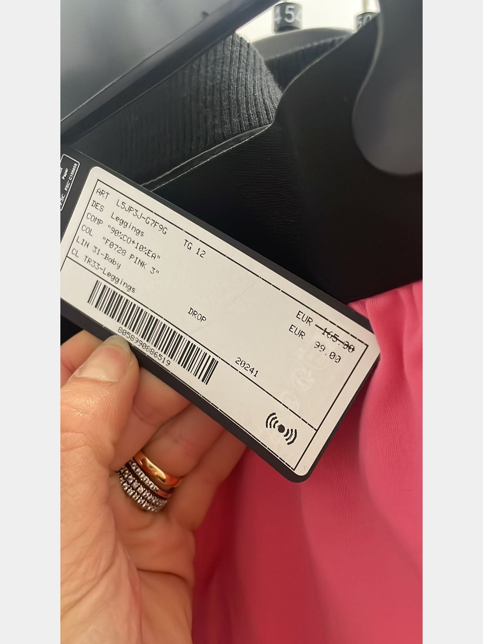 Dolce & Gabbana legginsy damskie różowe L5JP3J - G7F9GDolce & Gabbana