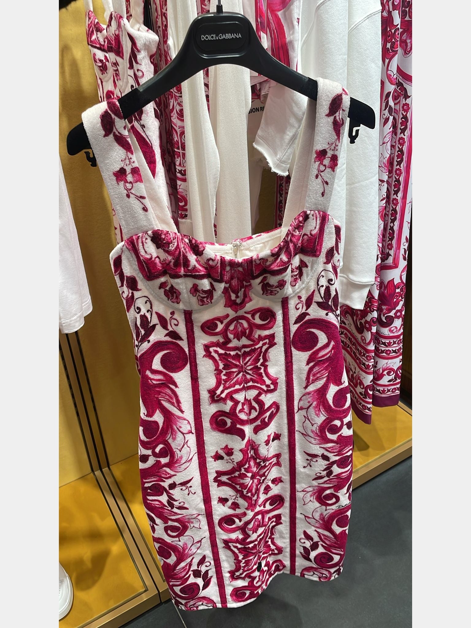 Dolce & Gabbana Maiolica Fuxia DressDolce & Gabbana