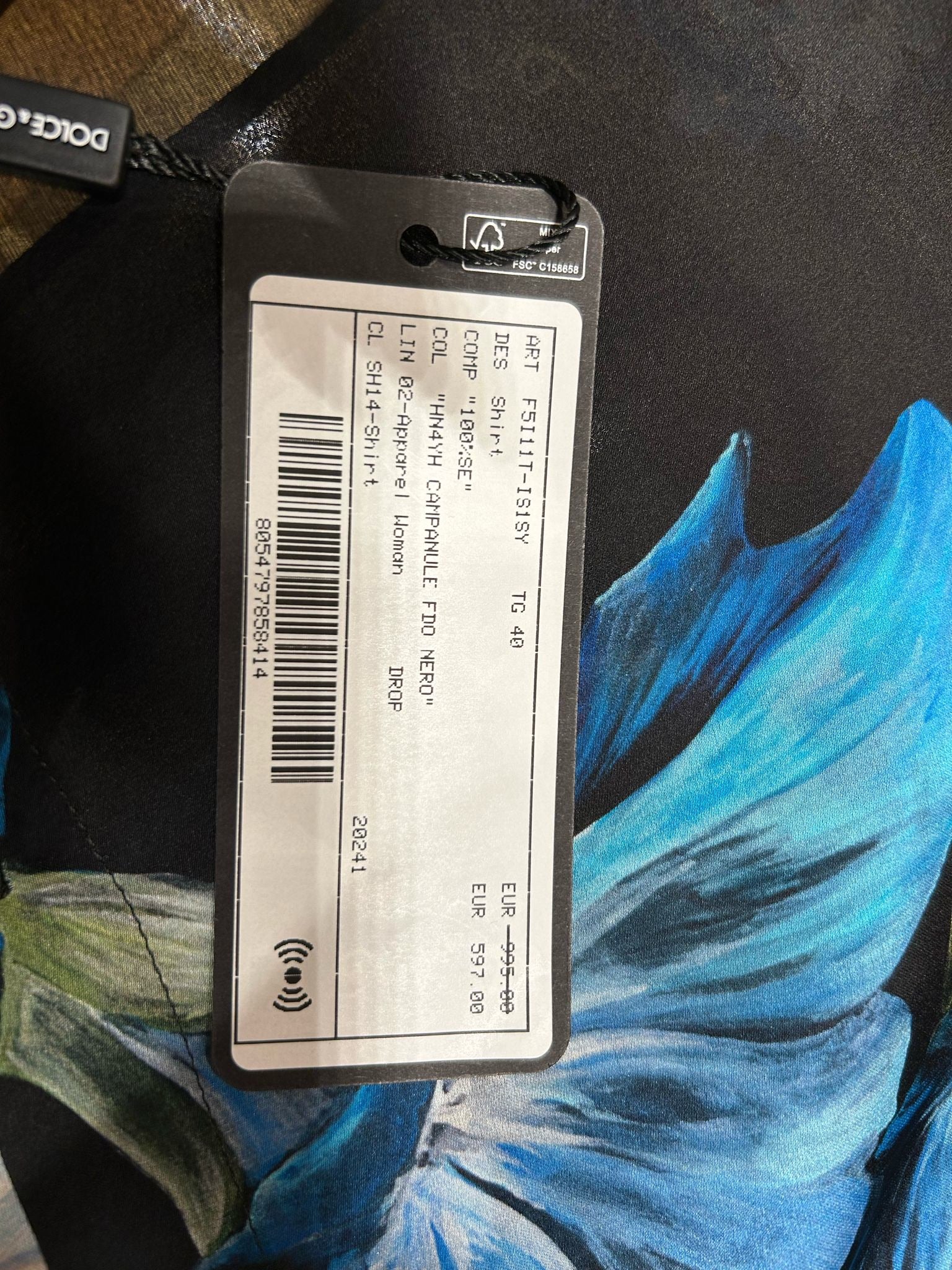 Dolce & Gabbana Maxi Campanile Fdo NeroDolce & Gabbana