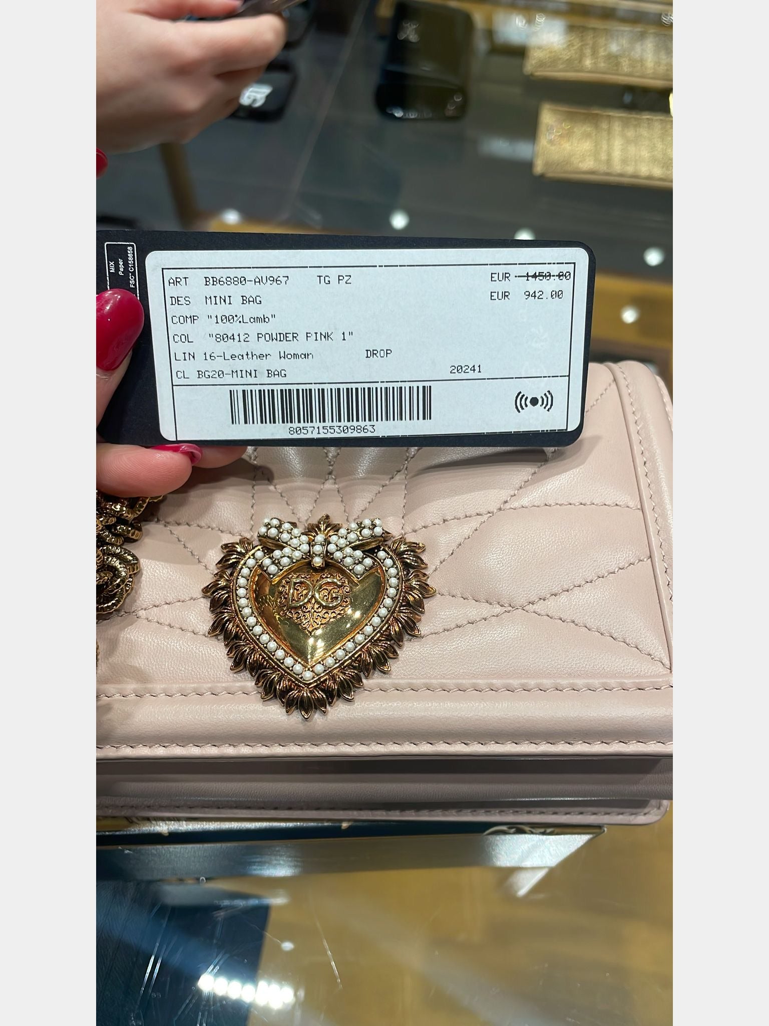 Dolce & Gabbana Mini Bag powder pinkDolce & Gabbana